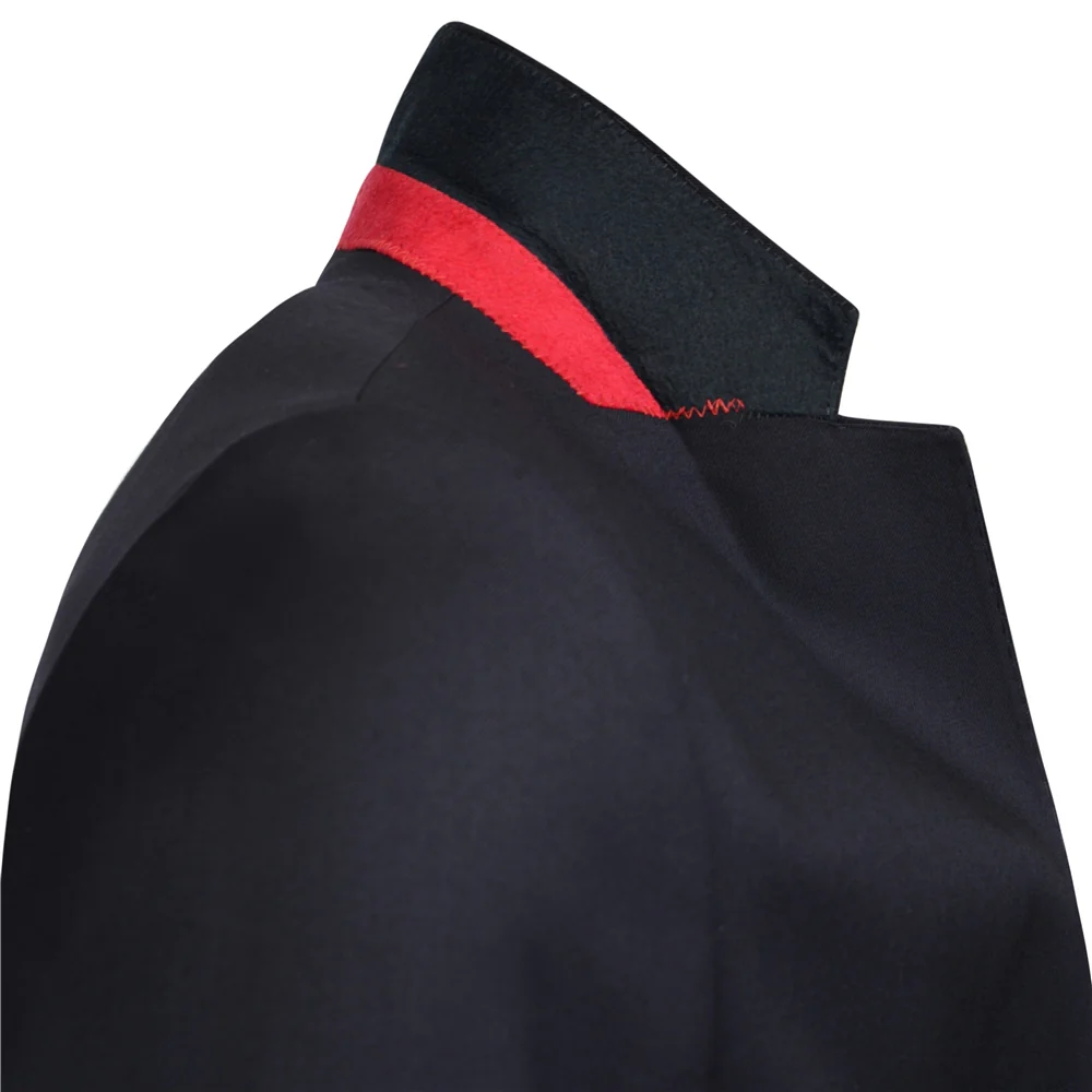 MAGEE Blazer - Mens Nice Classic Fit Single Breasted - Navy - Image 3