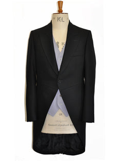 MAGEE Morning Coat - Mens Tailcoat Classic Fit - Black - Image 2