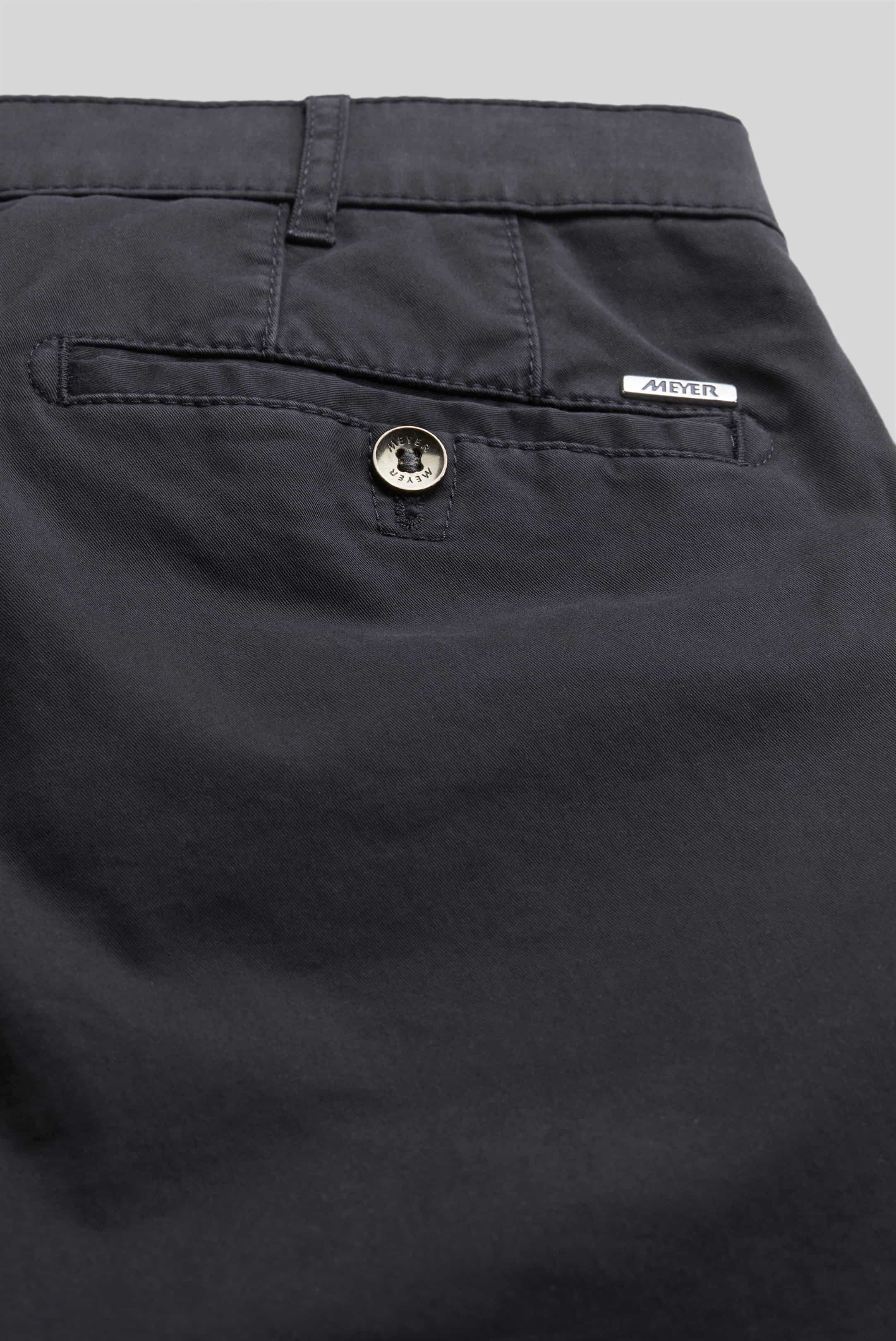 MEYER Roma Trousers - 3001 Light-Weight Cotton Chinos - Navy - Image 4