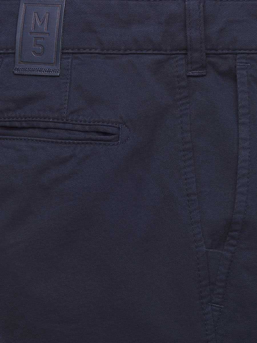 MEYER M5 6001 Organic Cotton Comfort Stretch Chinos - Navy - Image 6