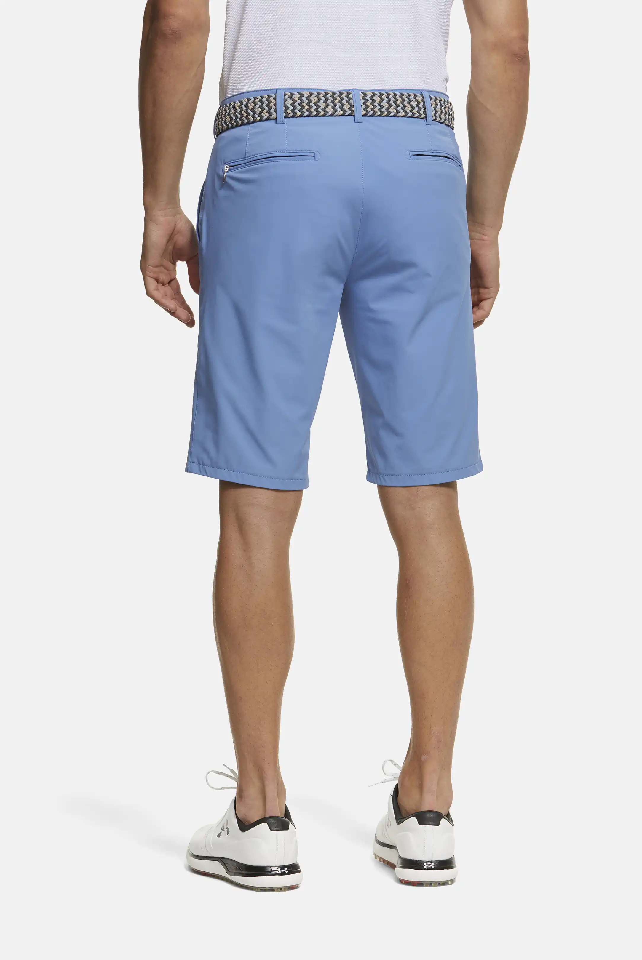 MEYER Golf Shorts - St. Andrews 8070 High Performance Stretch - Light Blue - Image 4