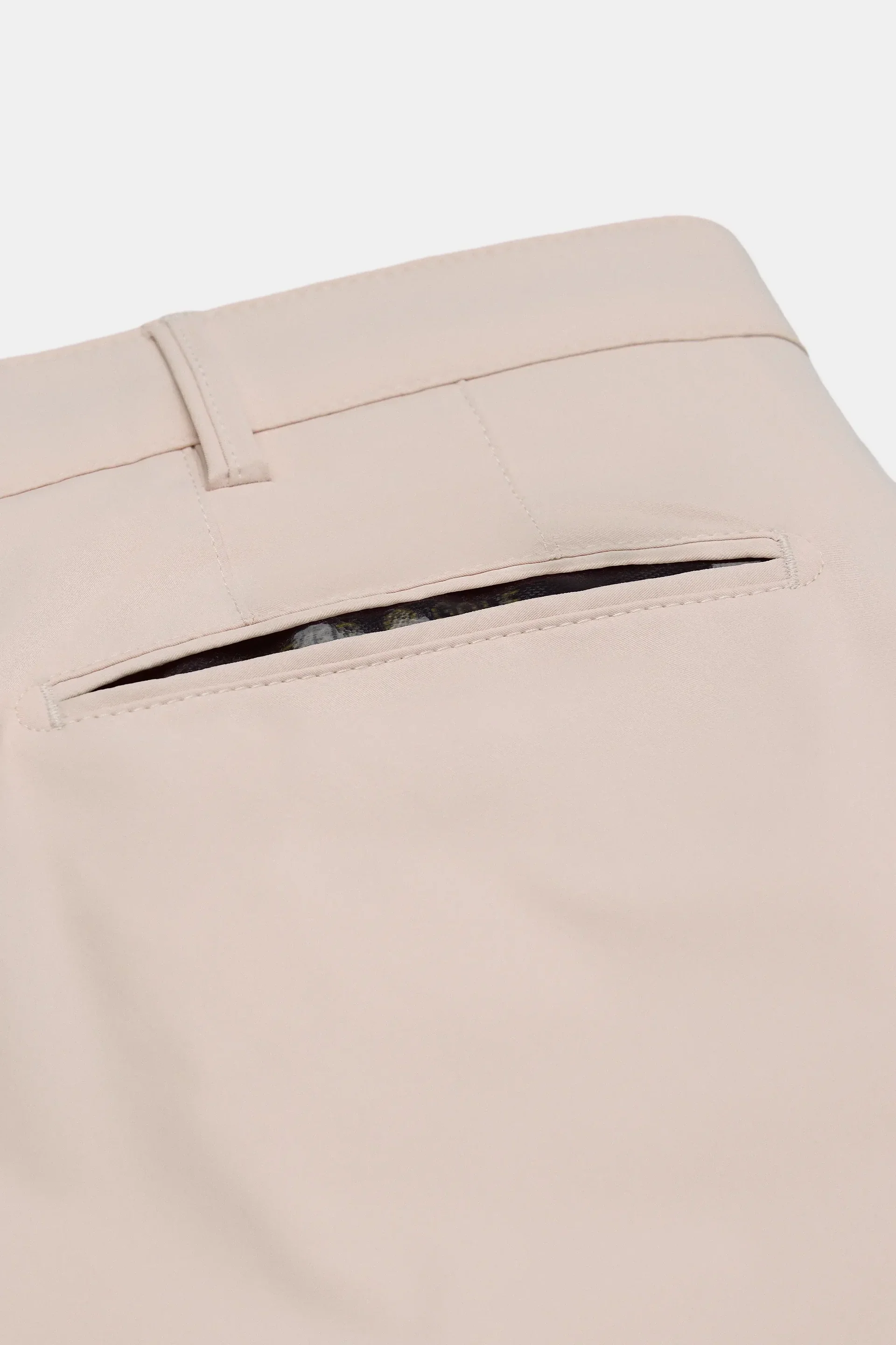 MEYER Golf Shorts - St. Andrews 8070 High Performance Stretch - Beige - Image 6