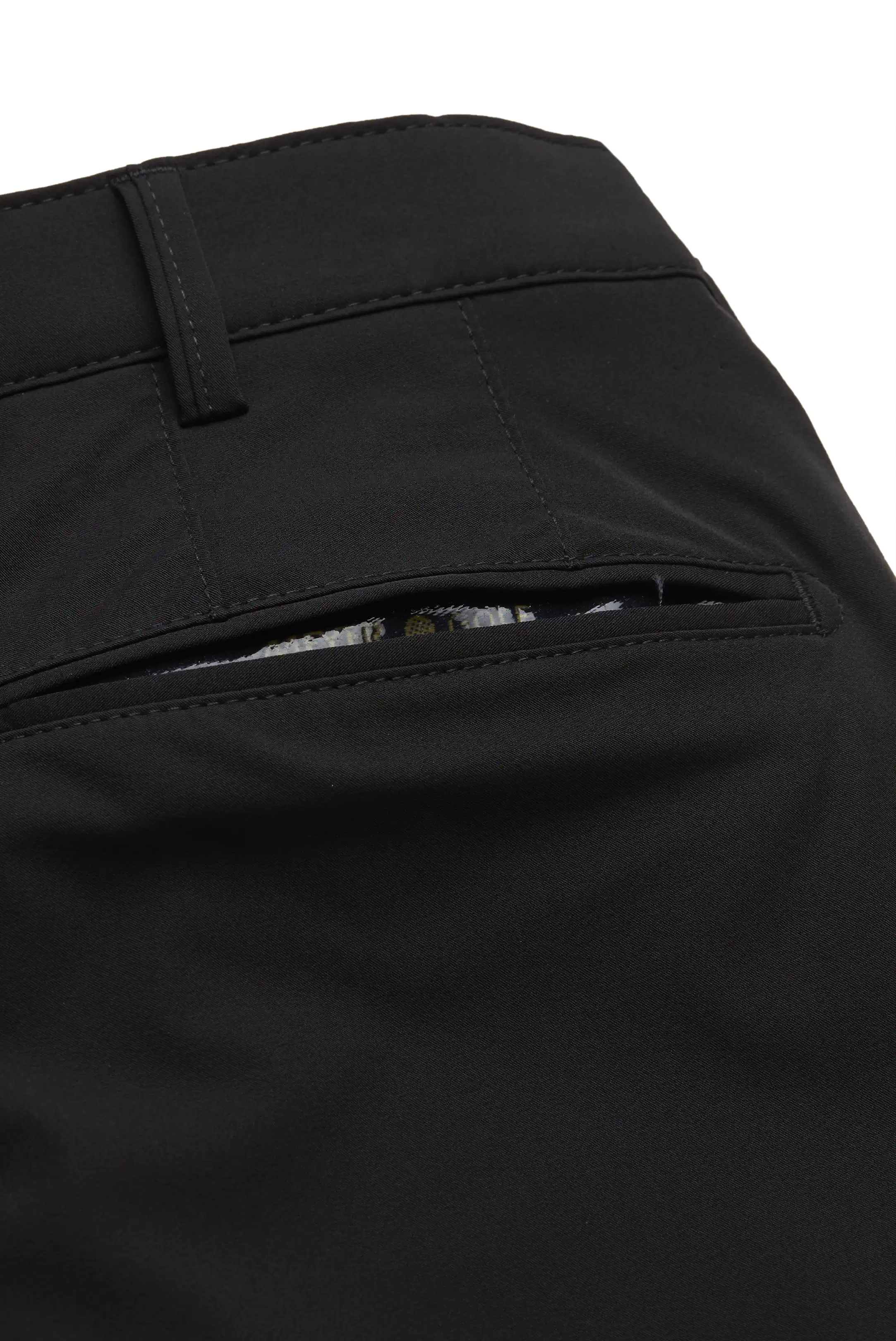 MEYER Golf Trousers - Augusta 8070 High Performance Stretch - Black - Image 3