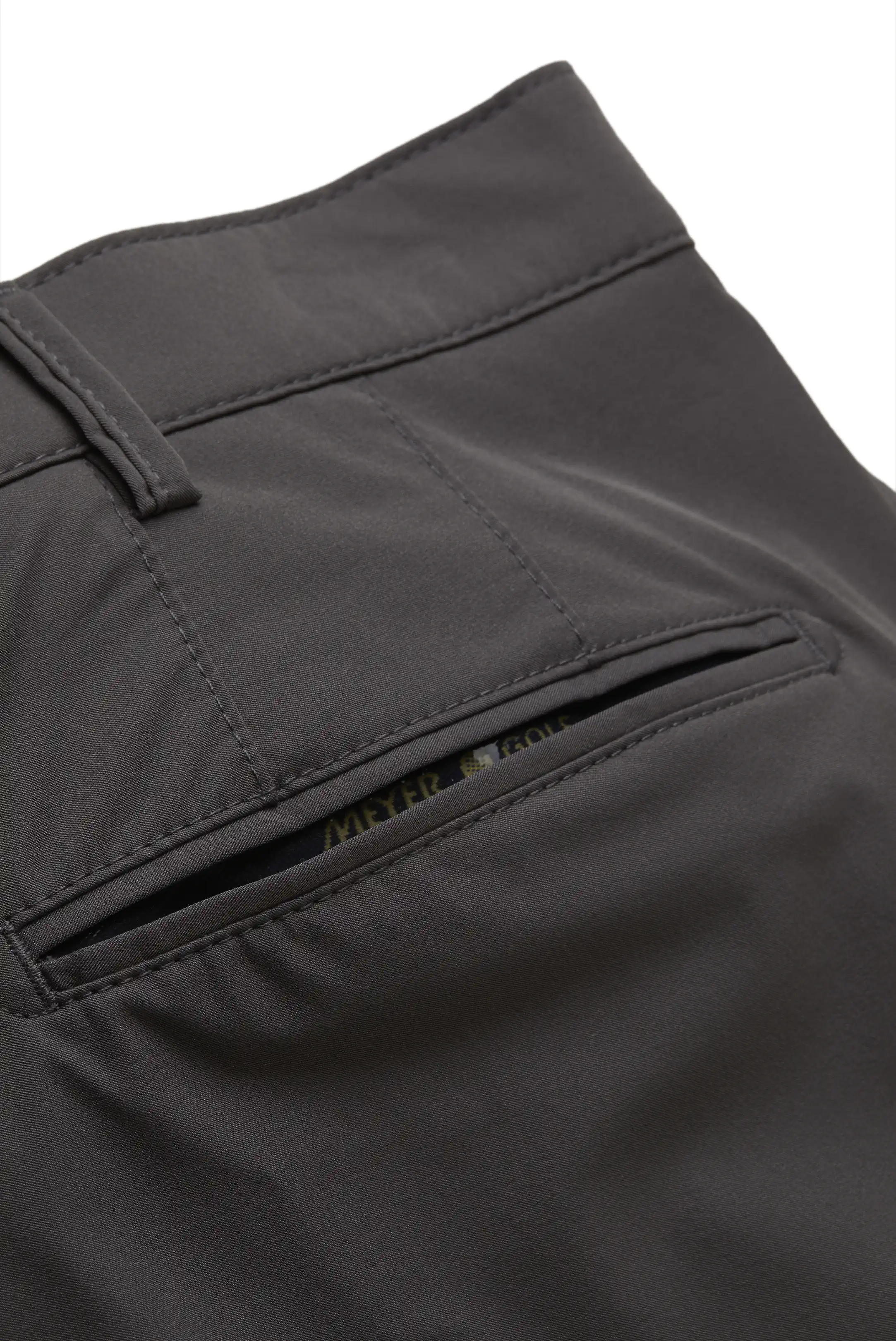 MEYER Golf Trousers - Augusta 8070 High Performance Stretch - Dark Grey - Image 3