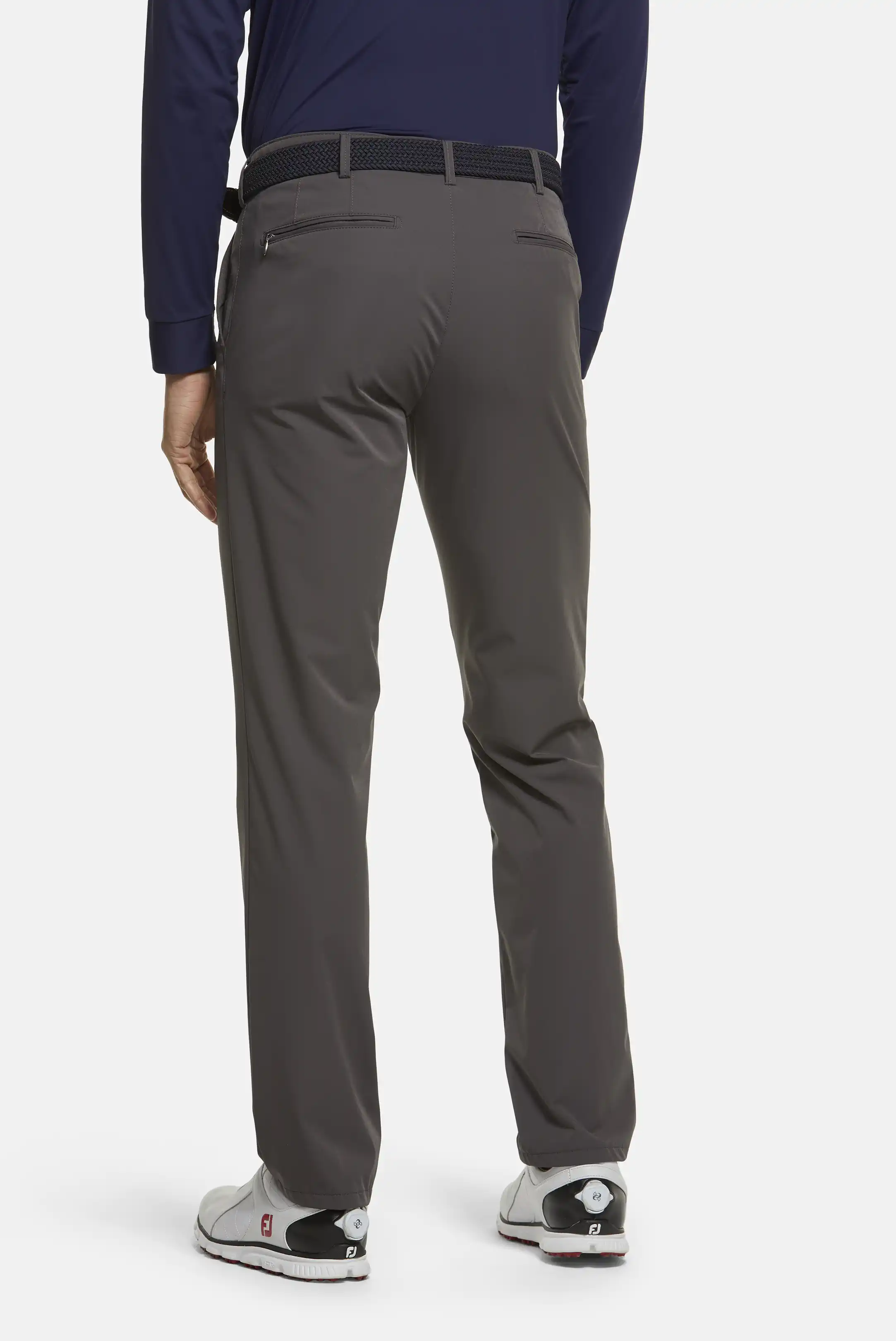 MEYER Golf Trousers - Augusta 8070 High Performance Stretch - Dark Grey - Image 4