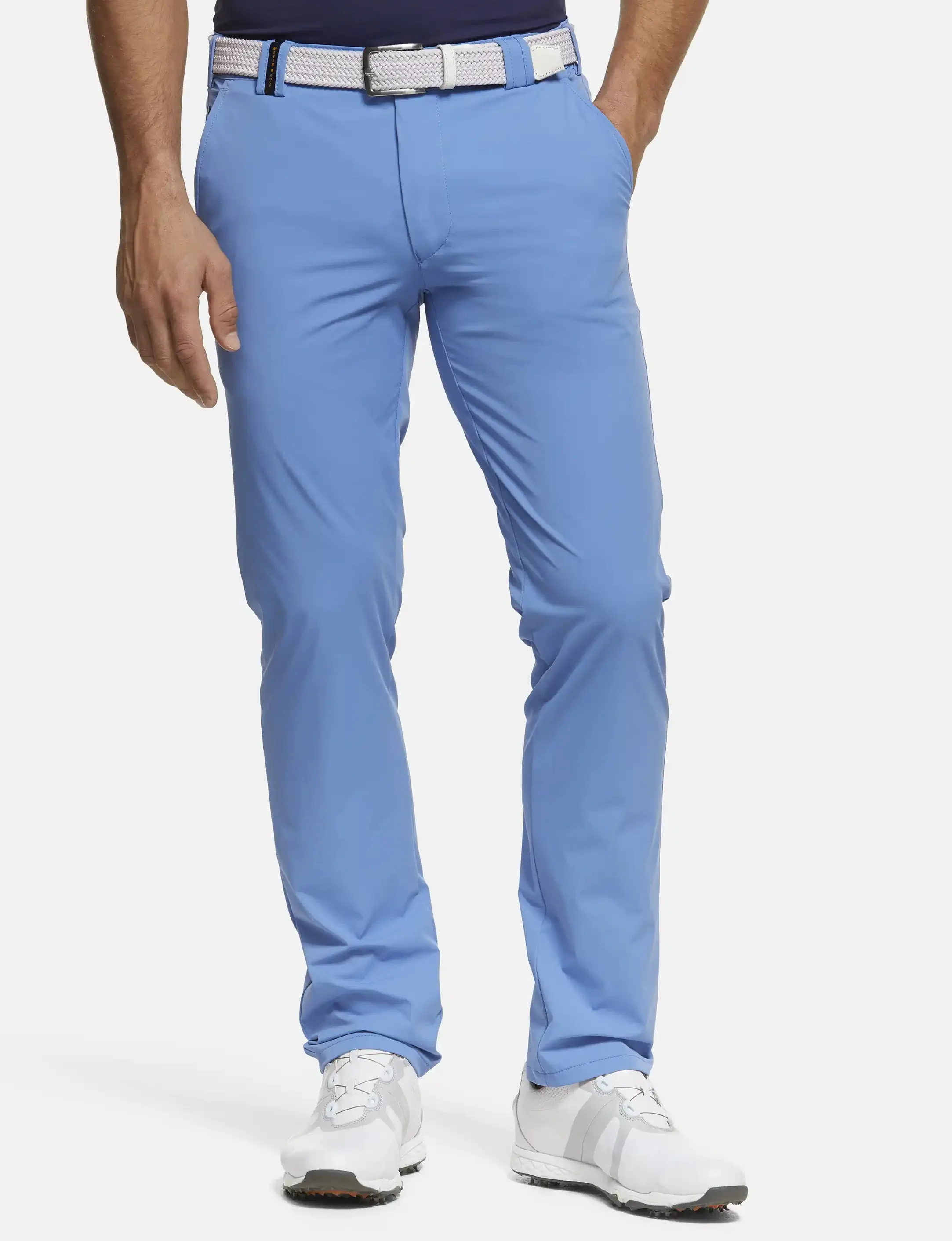 MEYER Golf Trousers - Augusta 8070 High Performance Stretch - Light Blue