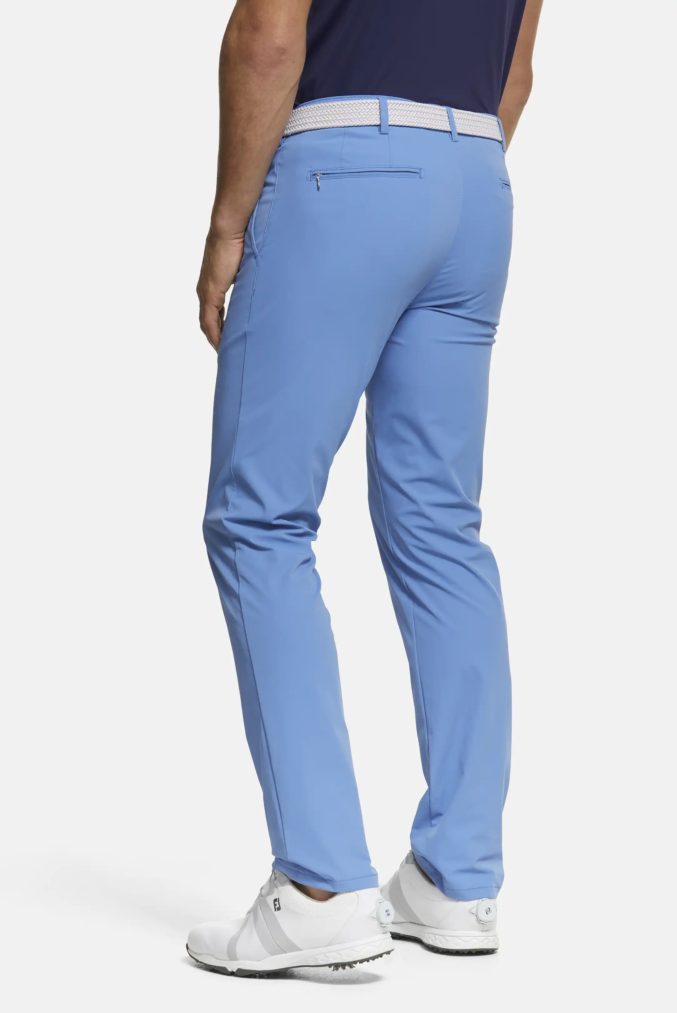MEYER Golf Trousers - Augusta 8070 High Performance Stretch - Light Blue - Image 5