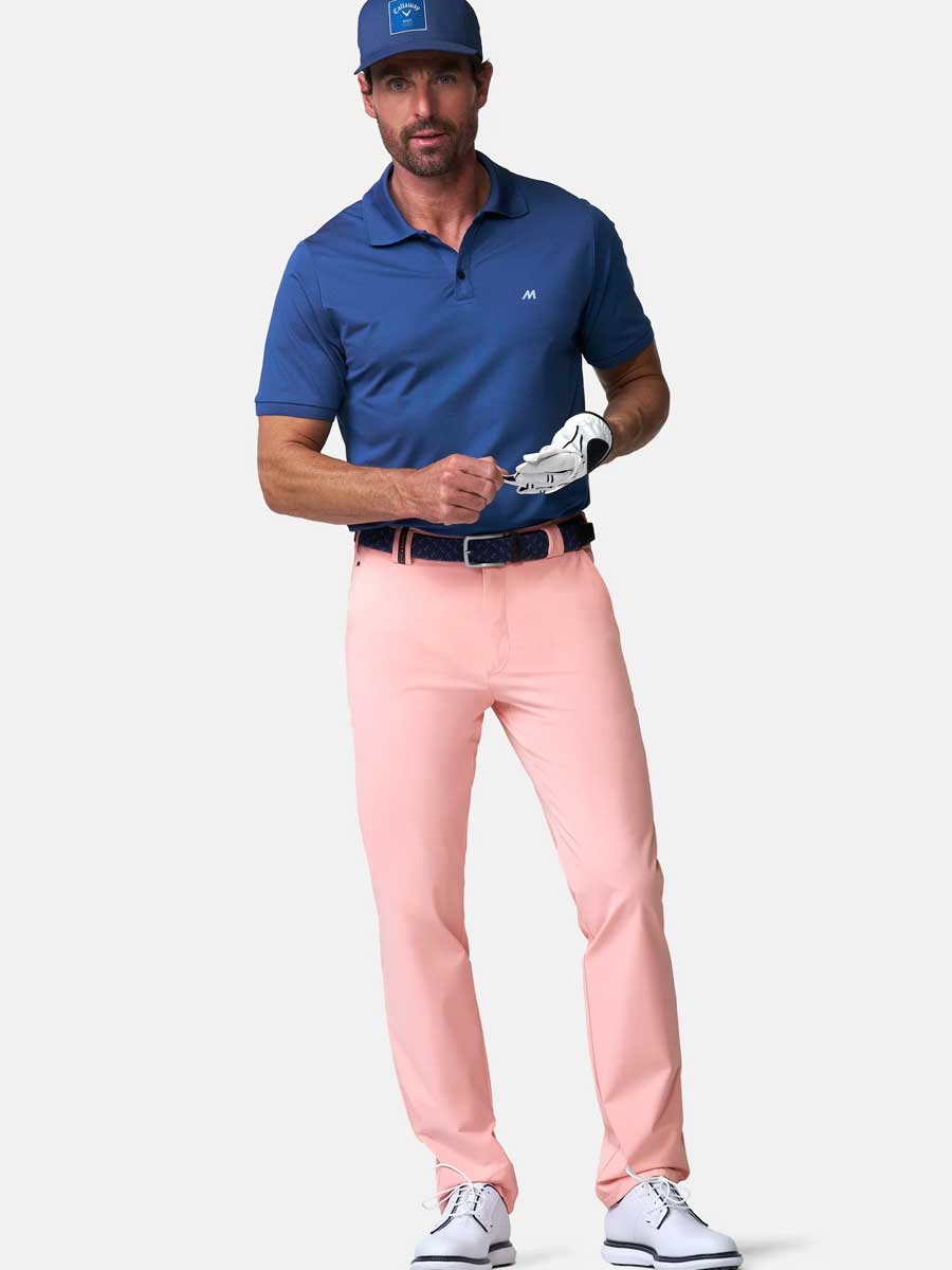 MEYER Golf Trousers - Augusta 8070 High Performance Stretch - Rosewood - Image 3