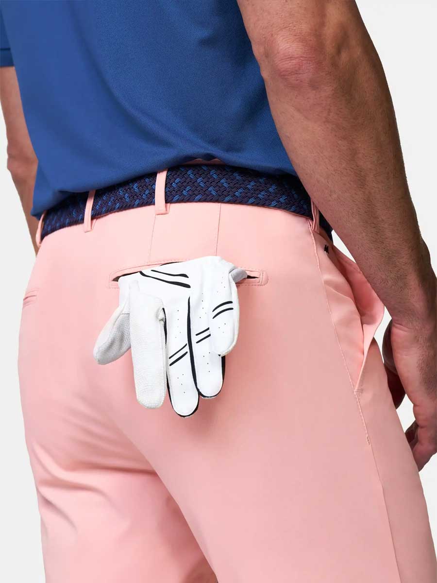 MEYER Golf Trousers - Augusta 8070 High Performance Stretch - Rosewood - Image 4