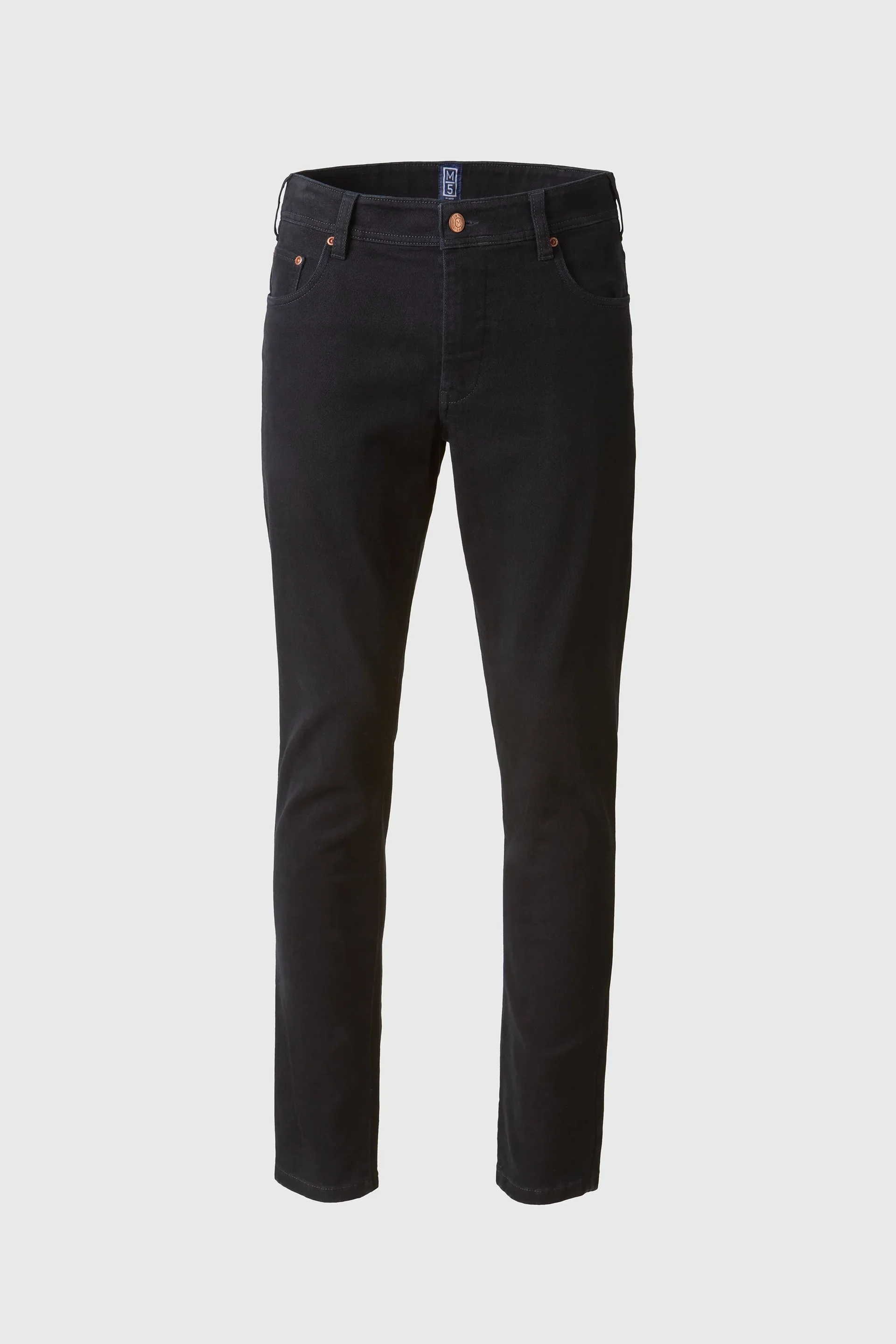 MEYER M5 Jeans – 6267 Modern Fit – Hand-Finished Organic Denim – Black - Image 7