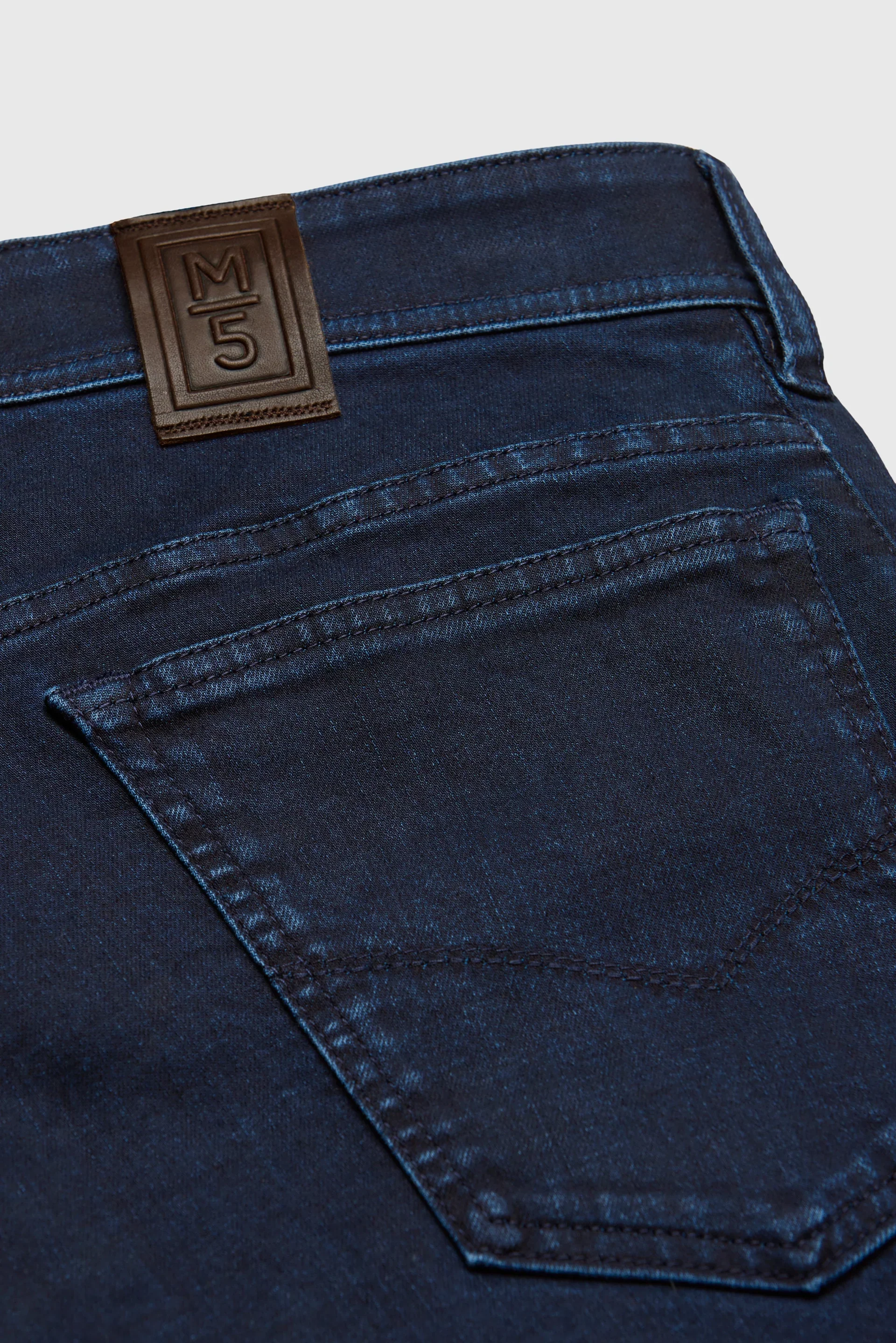 MEYER M5 Jeans – 6272 Modern Fit – Cotton & Tencel™ Super Stretch Denim – Dark Blue - Image 5