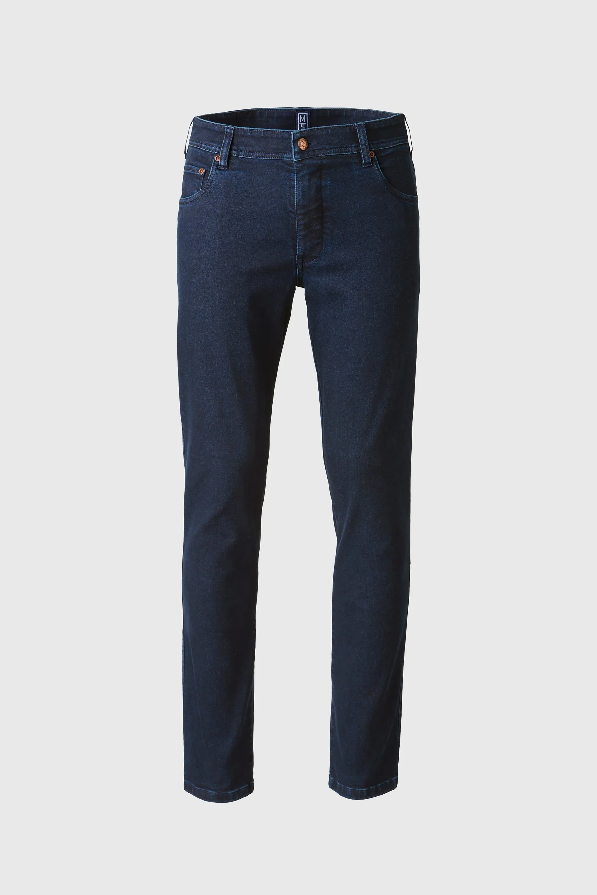 MEYER M5 Jeans – 6272 Modern Fit – Cotton & Tencel™ Super Stretch Denim – Dark Blue - Image 7