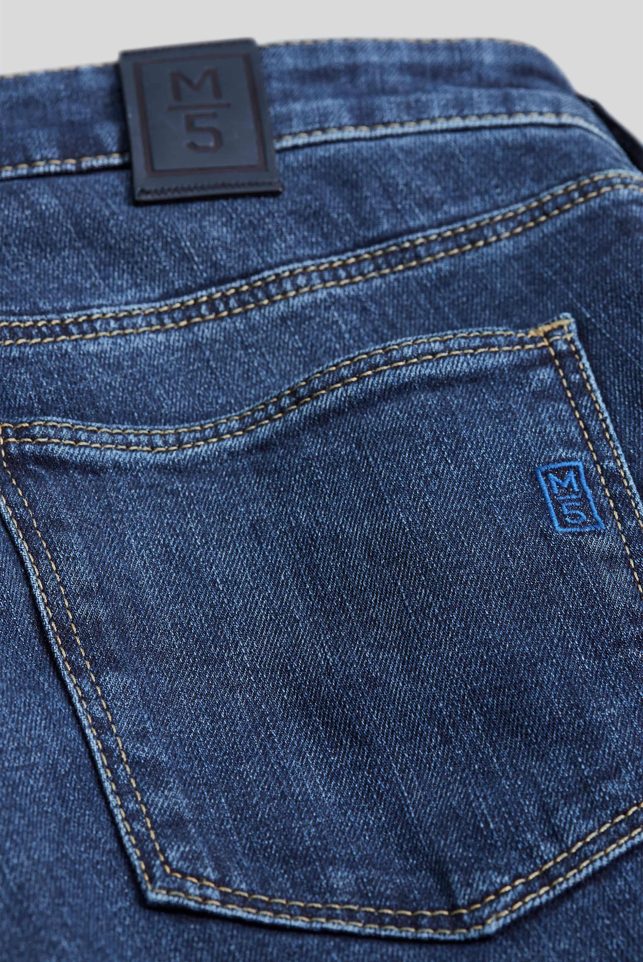 MEYER M5 Jeans - 6209 Regular Fit - Fairtrade Stretch Denim - Stone Blue - Image 3