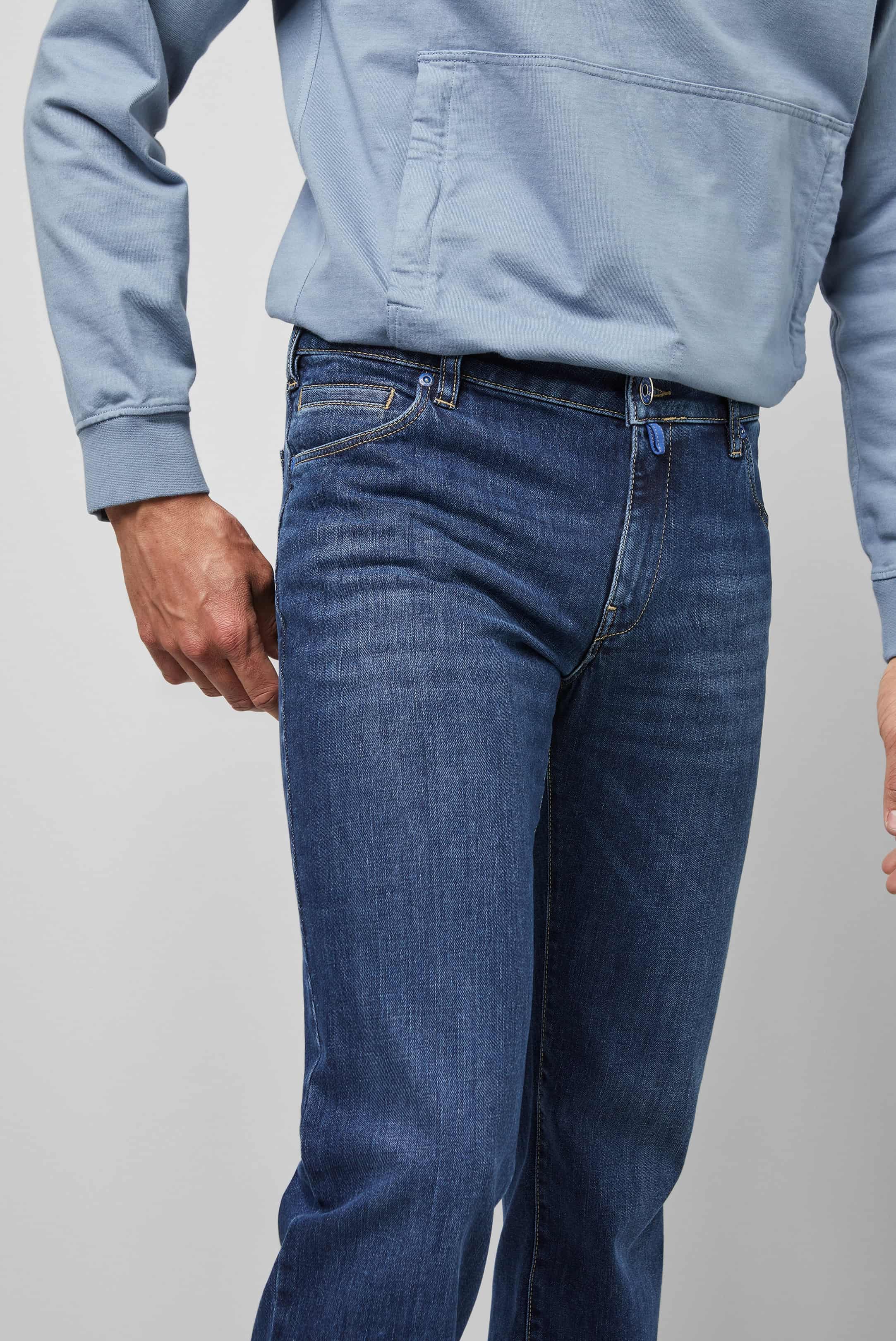 MEYER M5 Jeans - 6209 Regular Fit - Fairtrade Stretch Denim - Stone Blue - Image 6