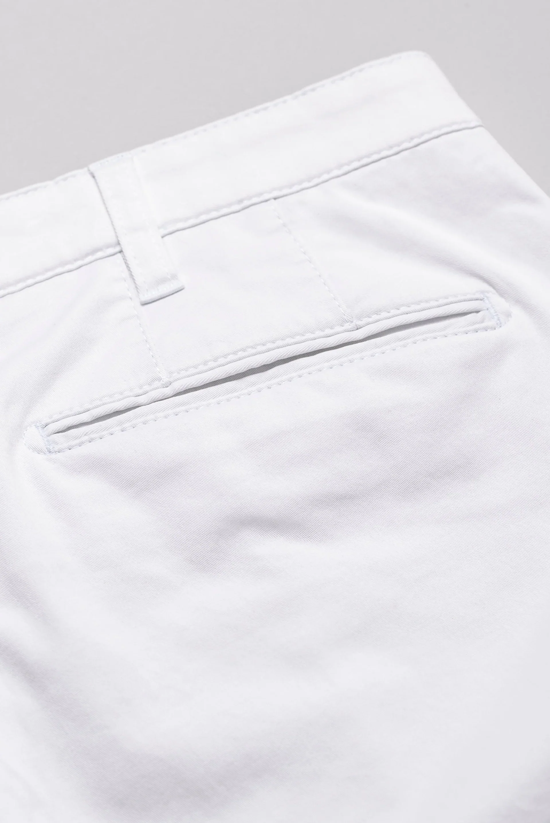 MEYER M5 6001 Organic Cotton Comfort Stretch Chinos - White - Image 5