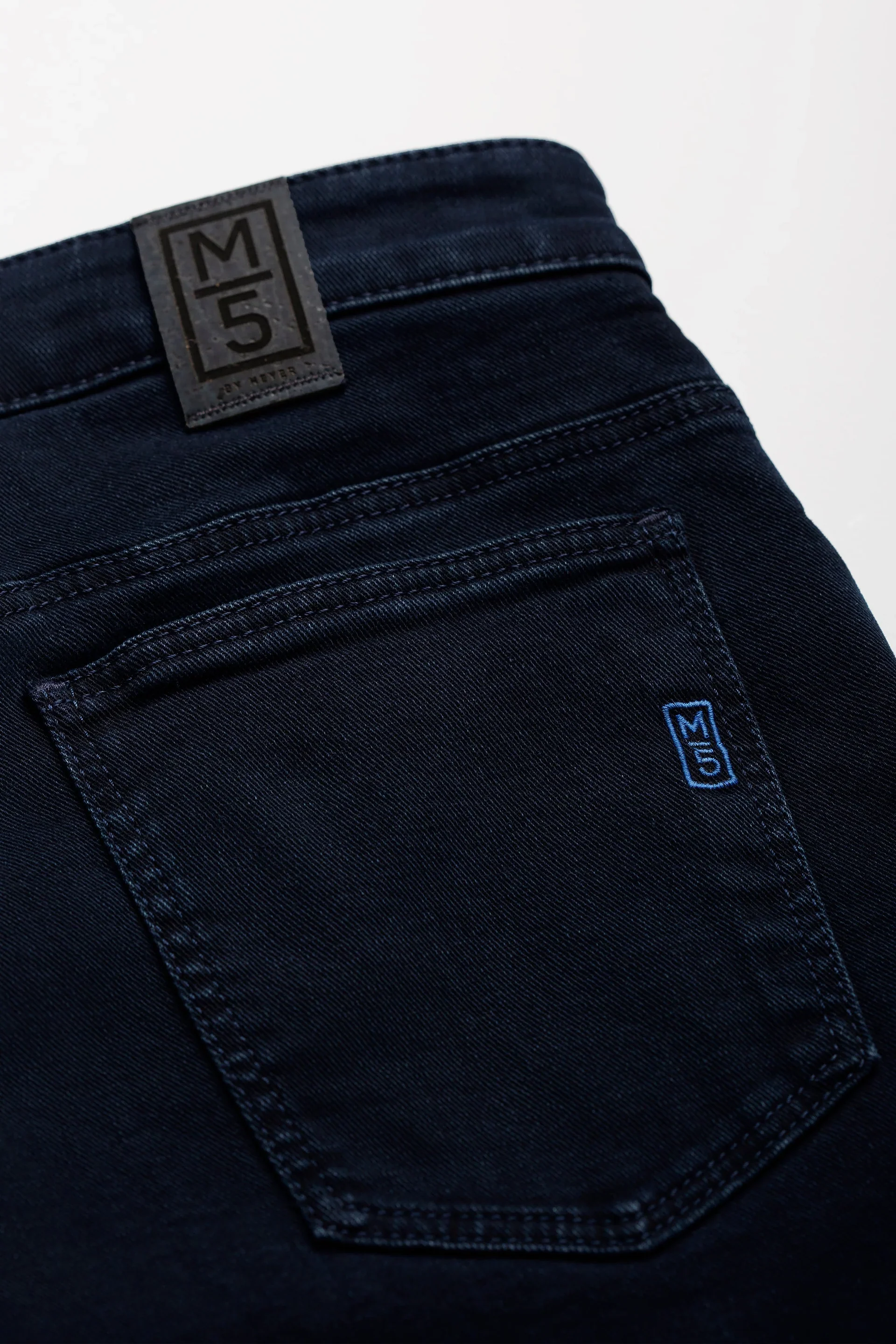 MEYER M5 Jeans - 6258 Regular Fit - Performance Stretch Denim - Dark Blue Stone - Image 5