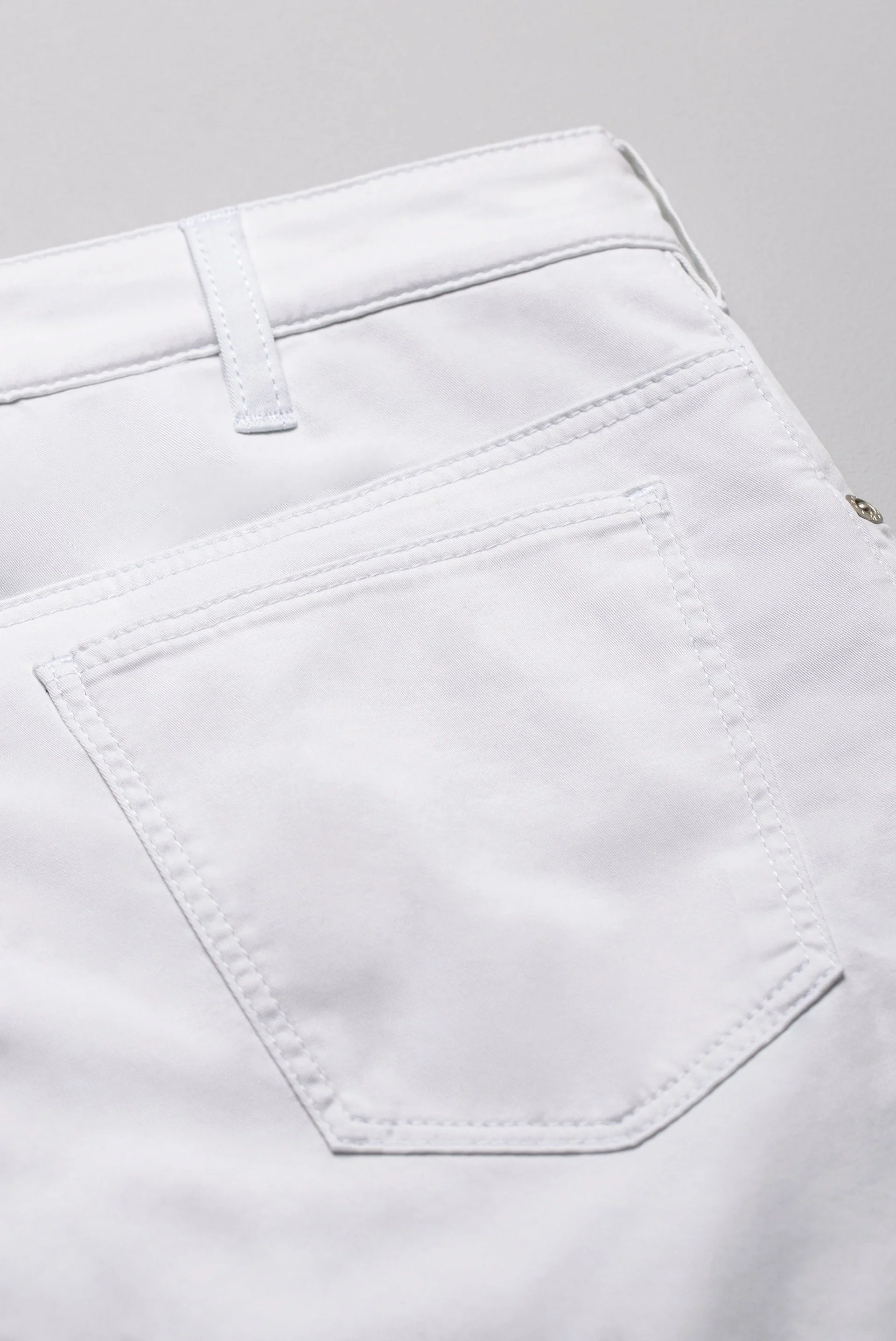 MEYER M5 Jeans - 6258 Regular Fit - Performance Stretch Denim - White - Image 5