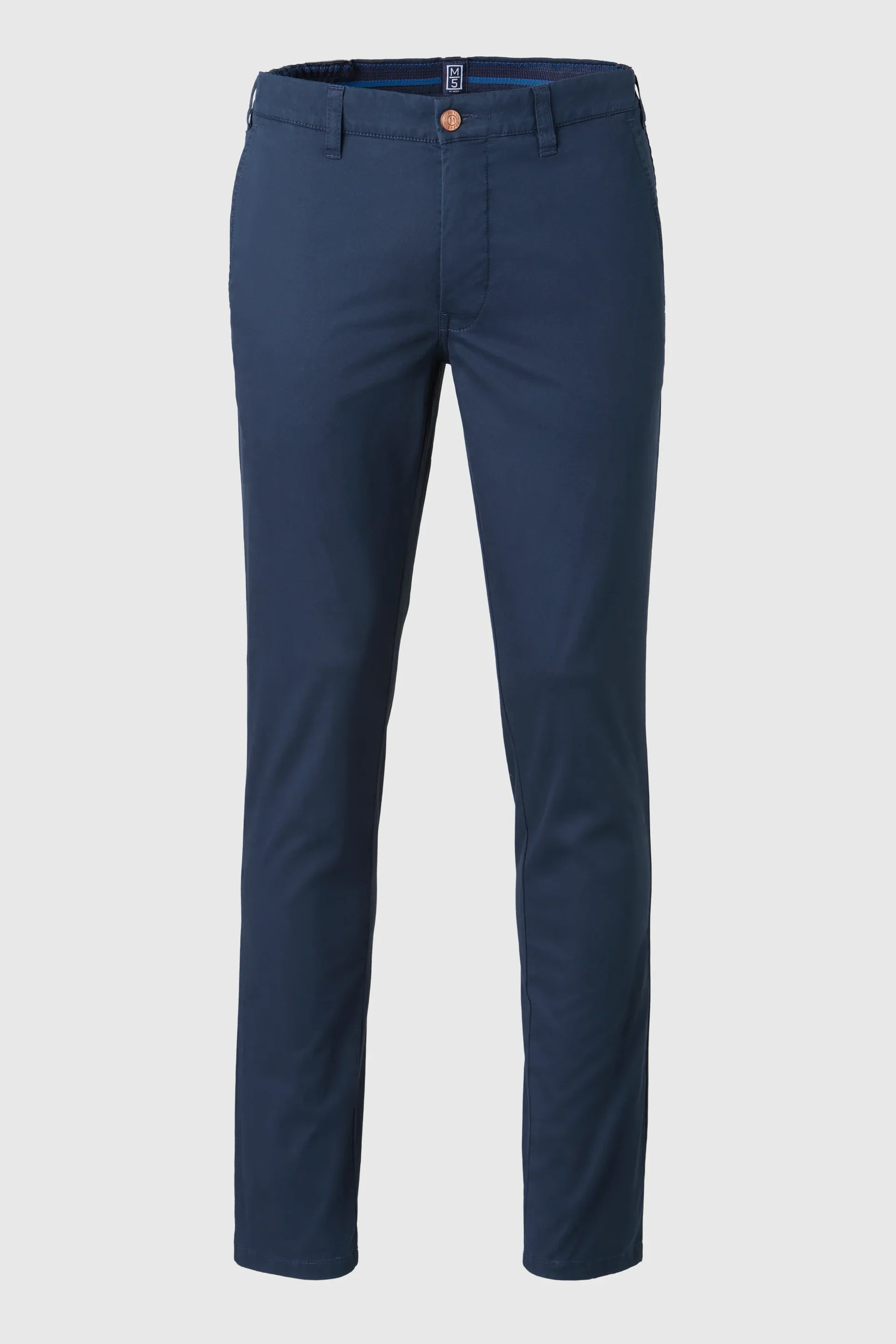 MEYER M5 Move 6024 Flex Organic Cotton Chinos – Navy - Image 7