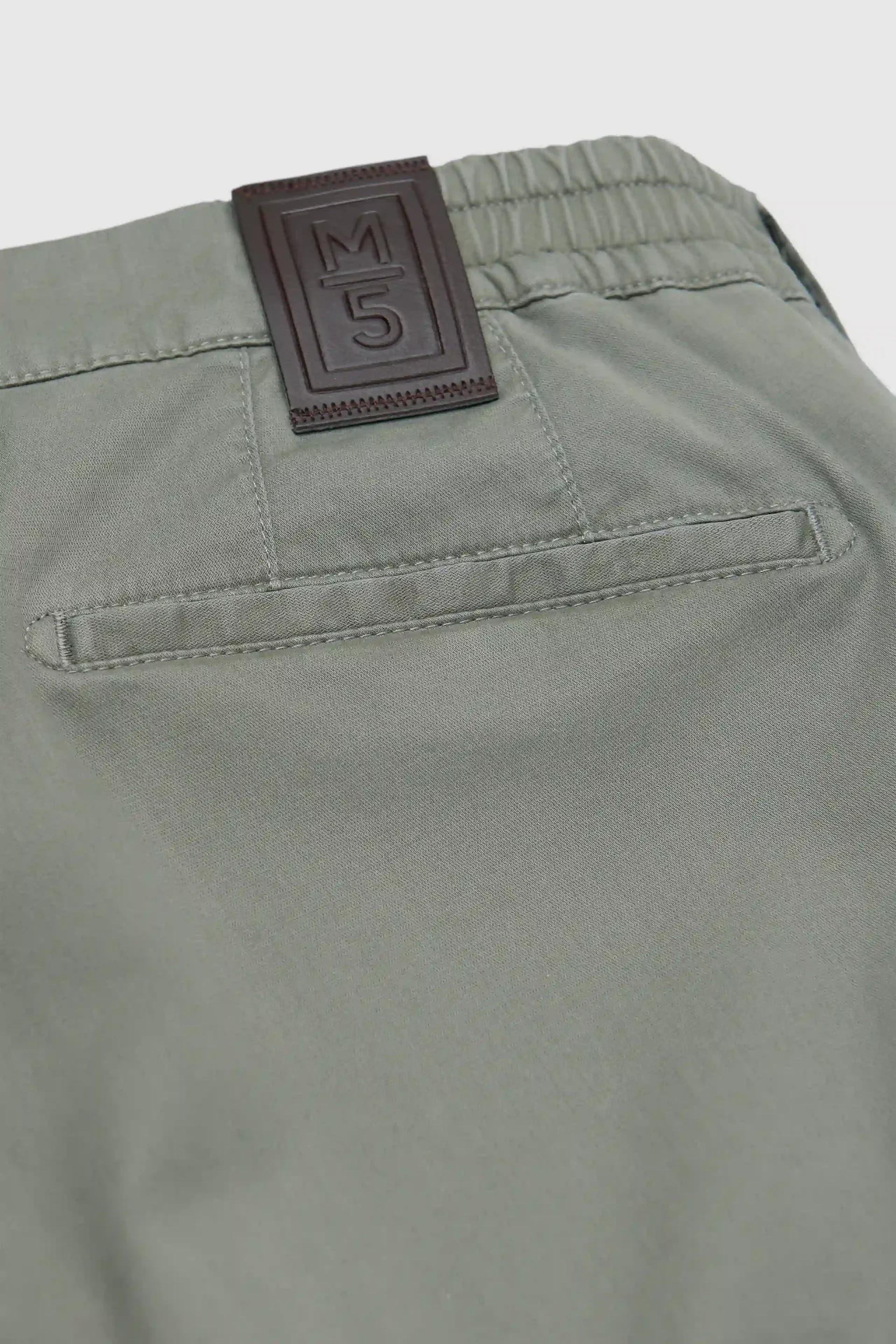 MEYER M5 Move 6024 Flex Organic Cotton Chinos – Olive - Image 5