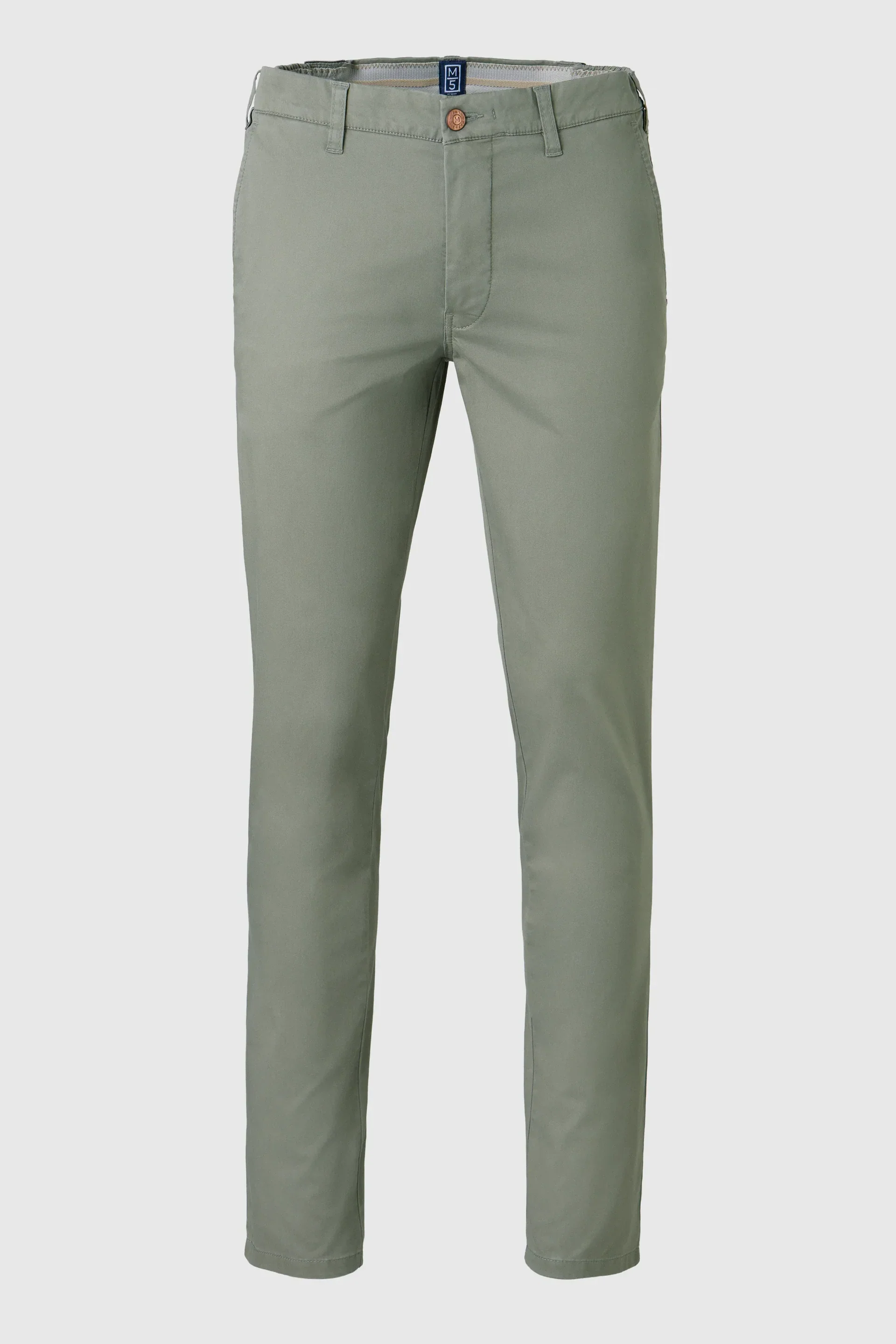MEYER M5 Move 6024 Flex Organic Cotton Chinos – Olive - Image 7