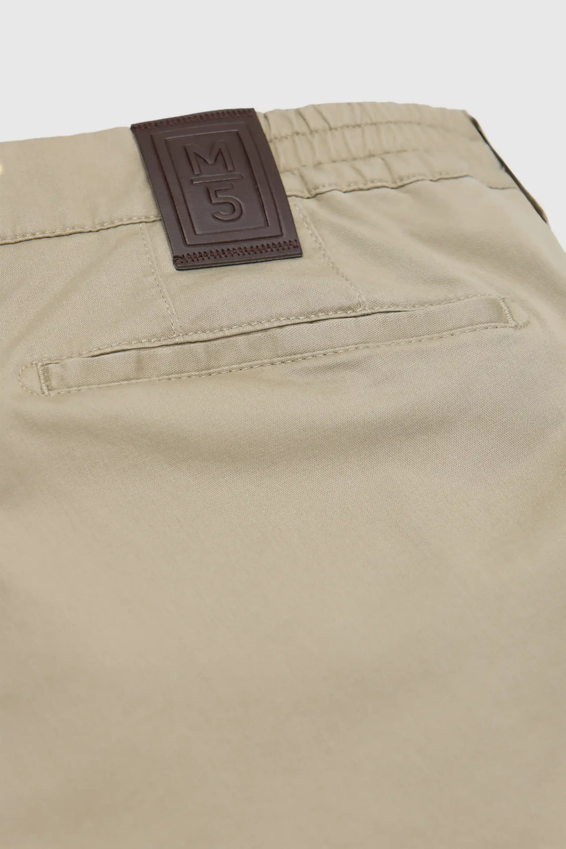 MEYER M5 Move 6024 Flex Organic Cotton Chinos – Stone - Image 5