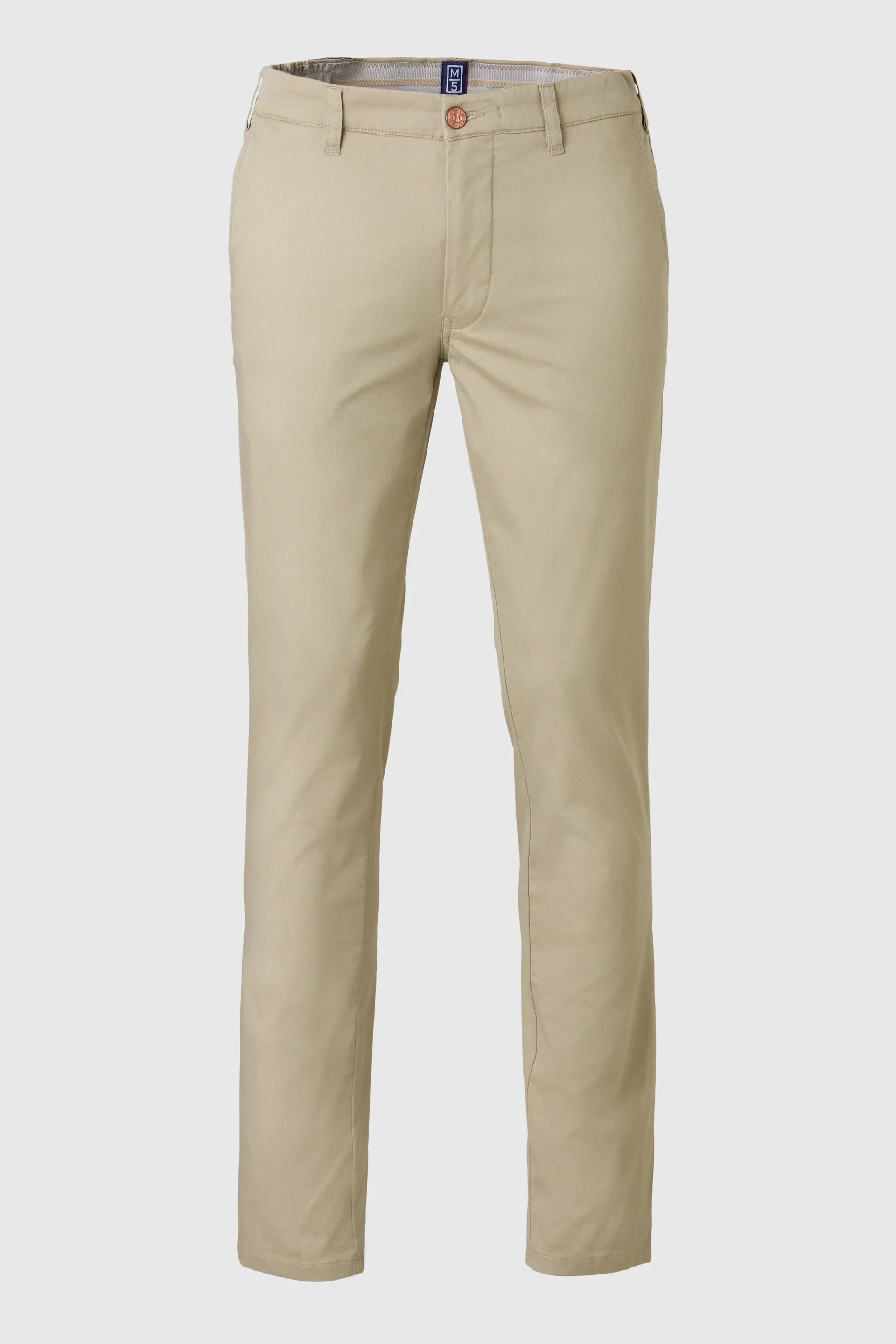 MEYER M5 Move 6024 Flex Organic Cotton Chinos – Stone - Image 7