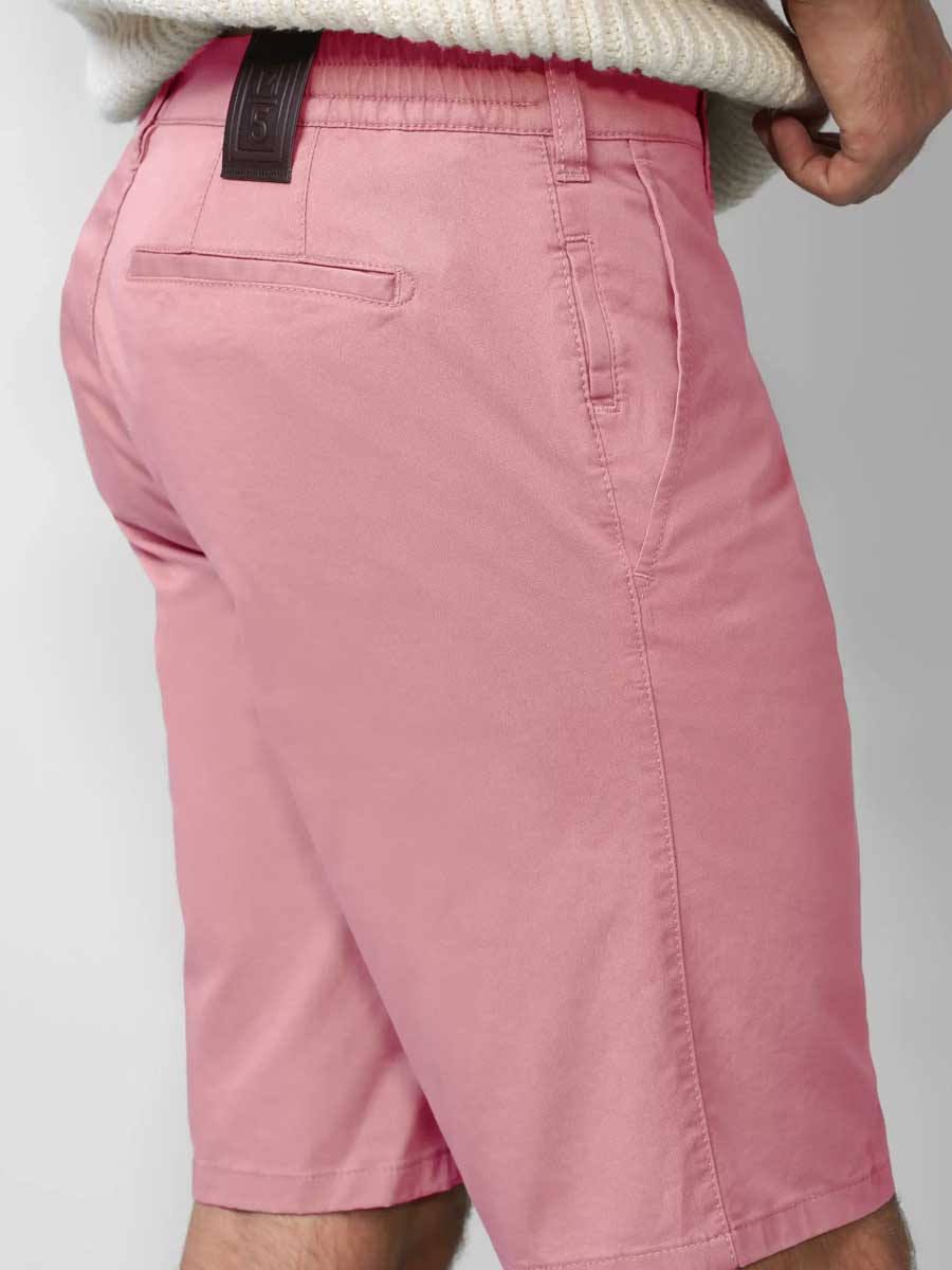 MEYER M5 Shorts - 6024 Modern Fit - Super Stretch Organic Cotton - Salmon - Image 2