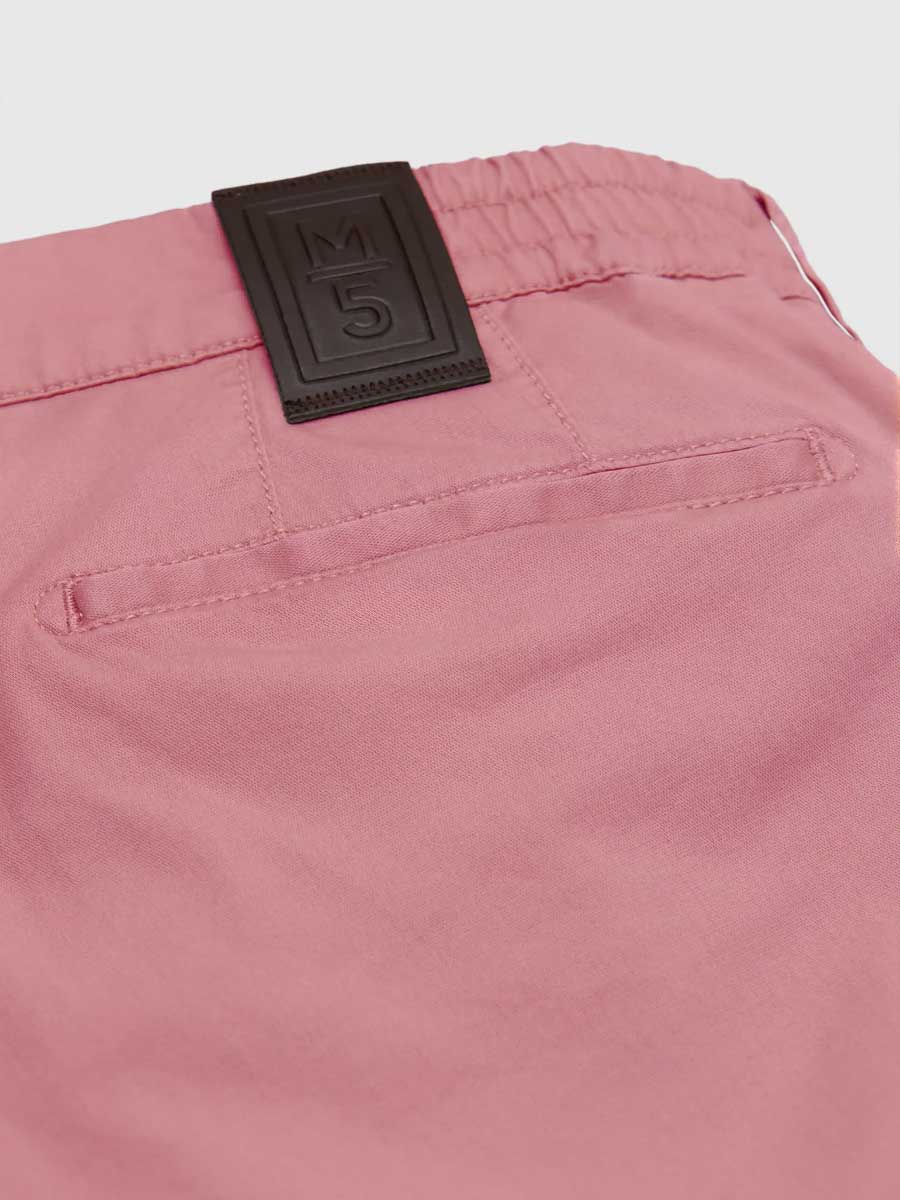 MEYER M5 Shorts - 6024 Modern Fit - Super Stretch Organic Cotton - Salmon - Image 6