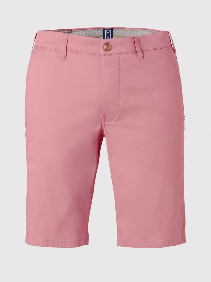 MEYER M5 Shorts - 6024 Modern Fit - Super Stretch Organic Cotton - Salmon - Image 7