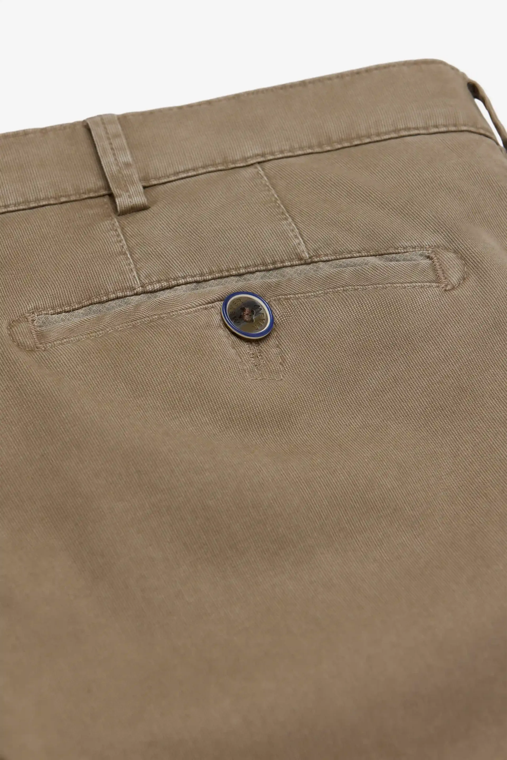 MEYER Roma Comfort Fit Chinos – 5080 Organic Cotton Stretch – Sand - Image 5