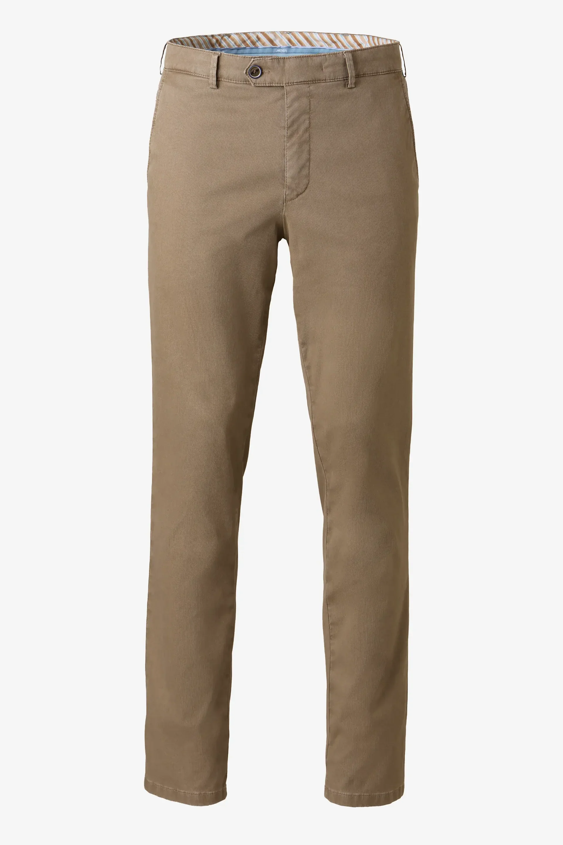 MEYER Roma Comfort Fit Chinos – 5080 Organic Cotton Stretch – Sand - Image 7