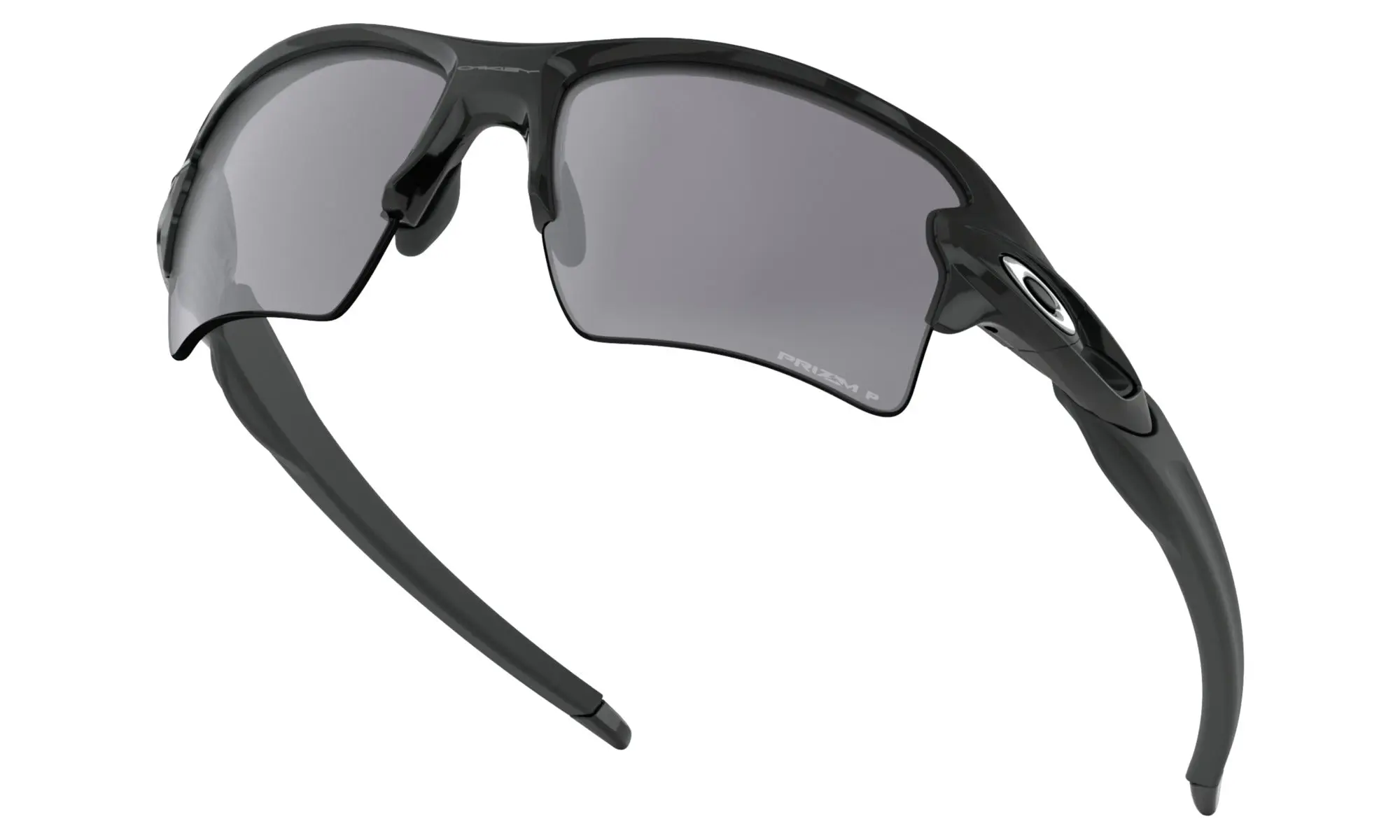 OAKLEY Flak 2.0 XL Sunglasses - Polished Black - Prizm Black Polarized Lens - Image 5