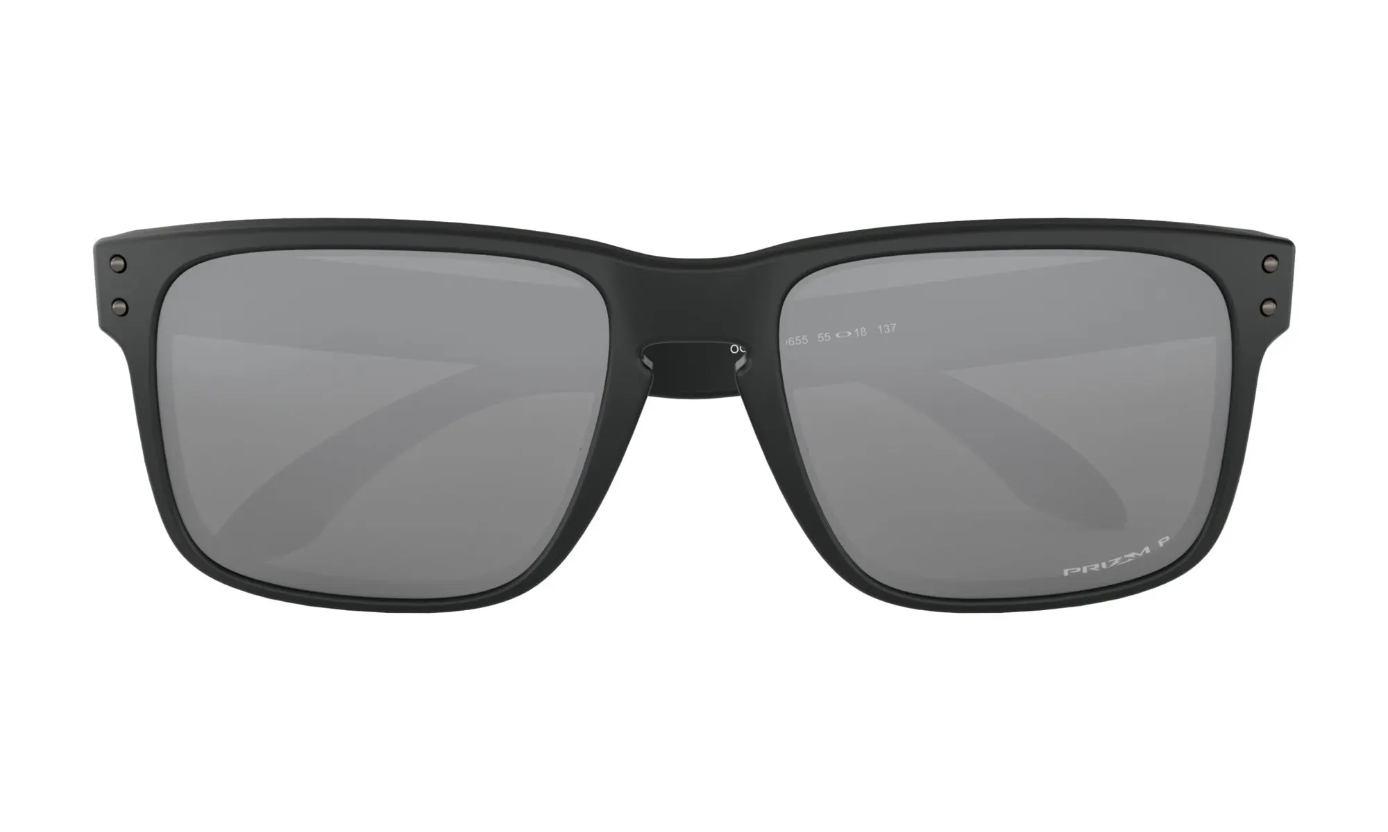 OAKLEY Holbrook Sunglasses - Matte Black - Prizm Black Polarized Lens - Image 6