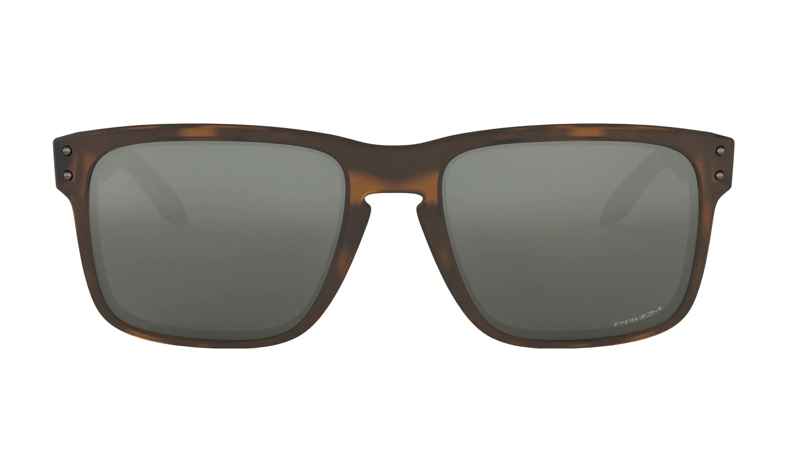 OAKLEY Holbrook Sunglasses - Matte Brown Tortoise - Prizm Black Lens - Image 3