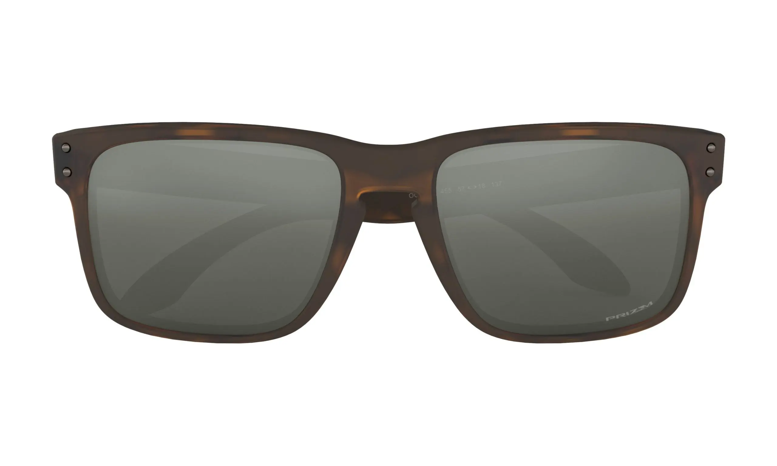 OAKLEY Holbrook Sunglasses - Matte Brown Tortoise - Prizm Black Lens - Image 6