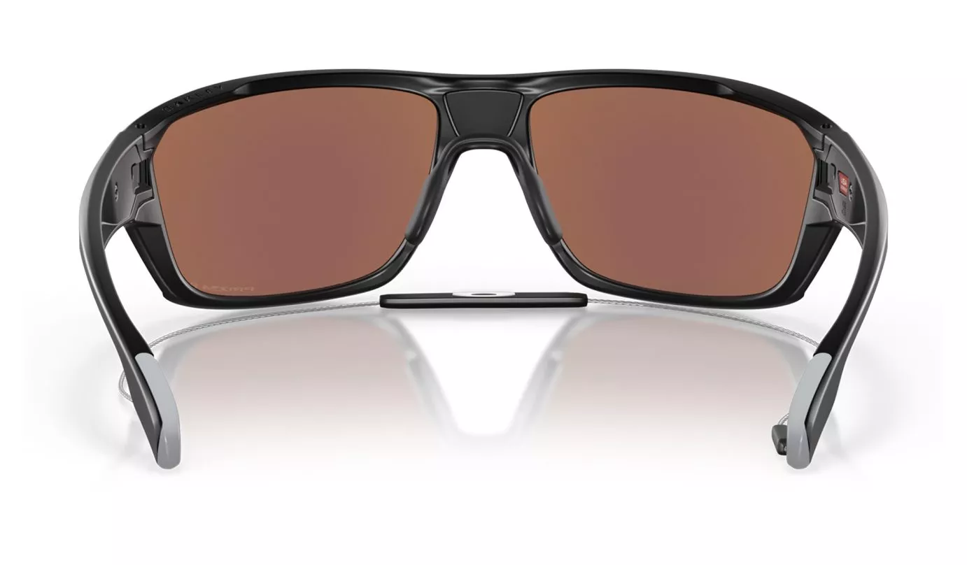 OAKLEY Split Shot Sunglasses - Matte Black - Prizm Deep Water Polarized Lens - Image 4