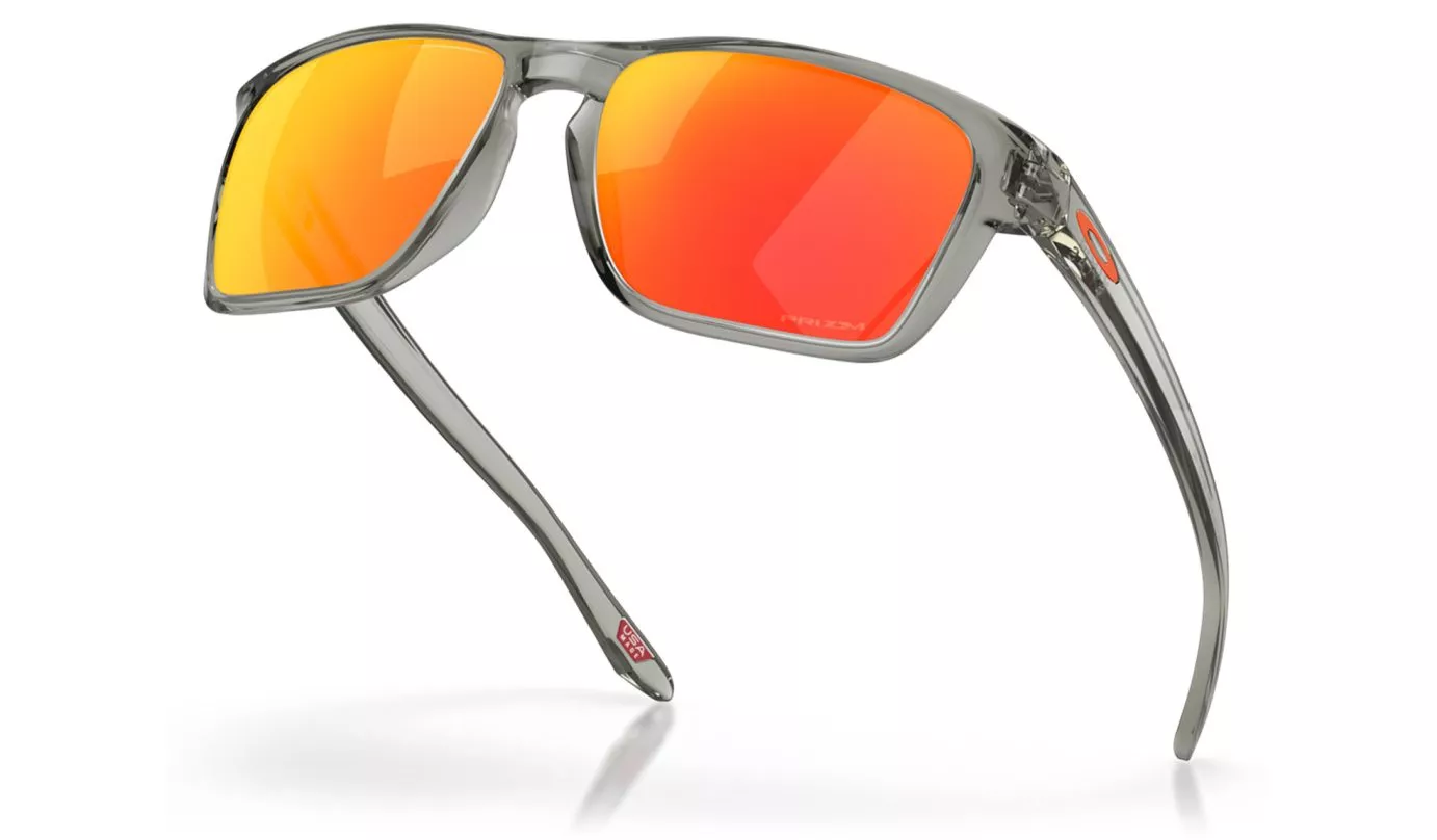 OAKLEY Sylas Sunglasses - Grey Ink - Prizm Ruby Lens - Image 5