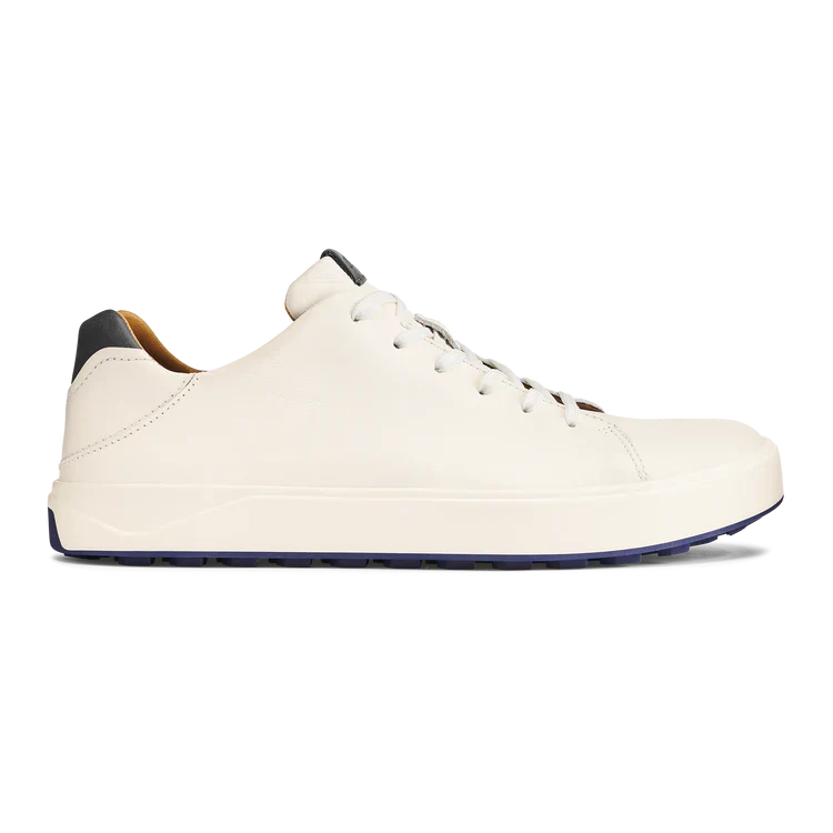 OLUKAI Wai‘alae Men’s Golf Shoes – Lightweight Performance – White