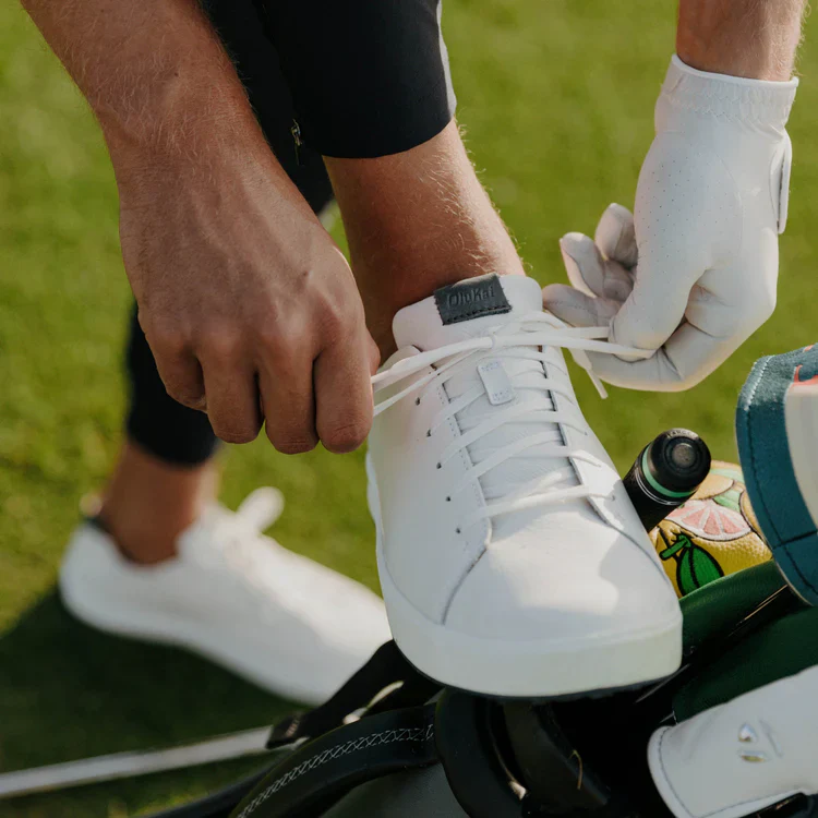 OLUKAI Wai‘alae Men’s Golf Shoes – Lightweight Performance – White - Image 2