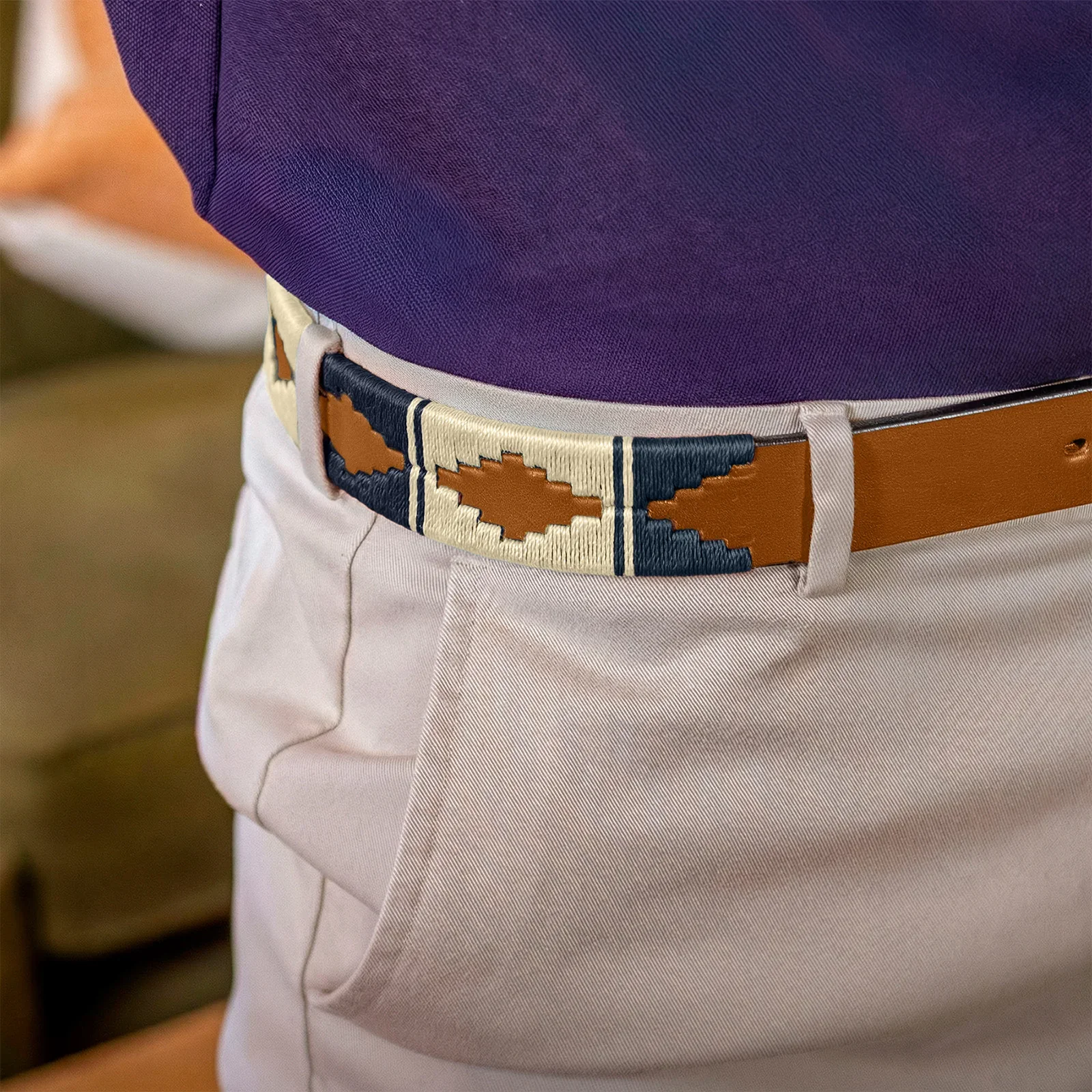 PAMPEANO Leather Polo Belt - Solana - Image 2