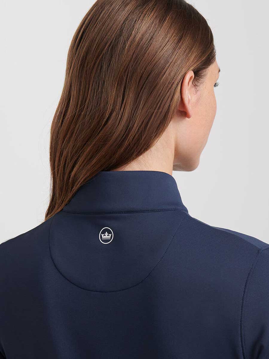 PETER MILLAR Essential Perth Pullover - Womens - Navy - Image 5