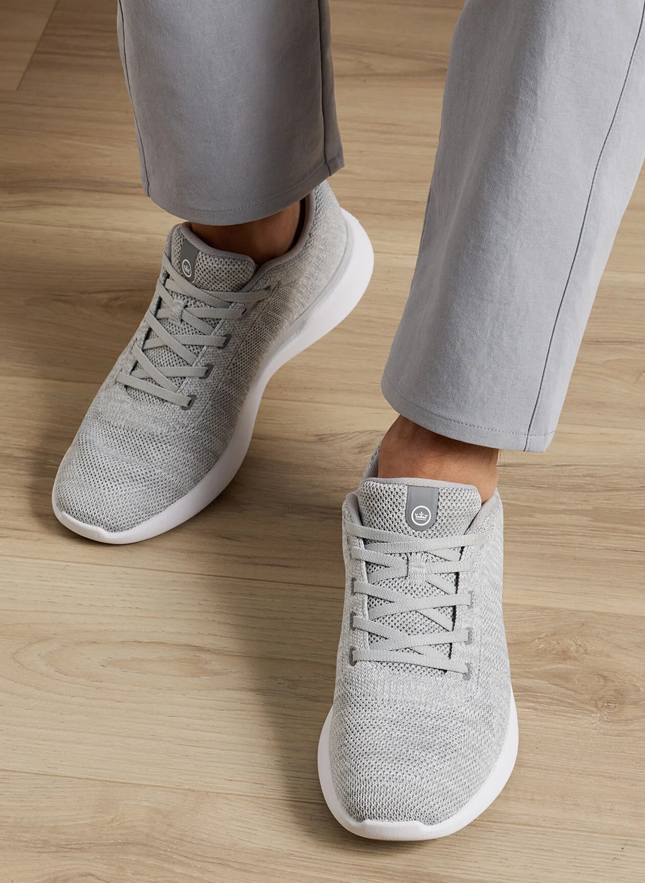 PETER MILLAR Glide V3 Performance Sneaker - Men's - Gale Grey - Image 2