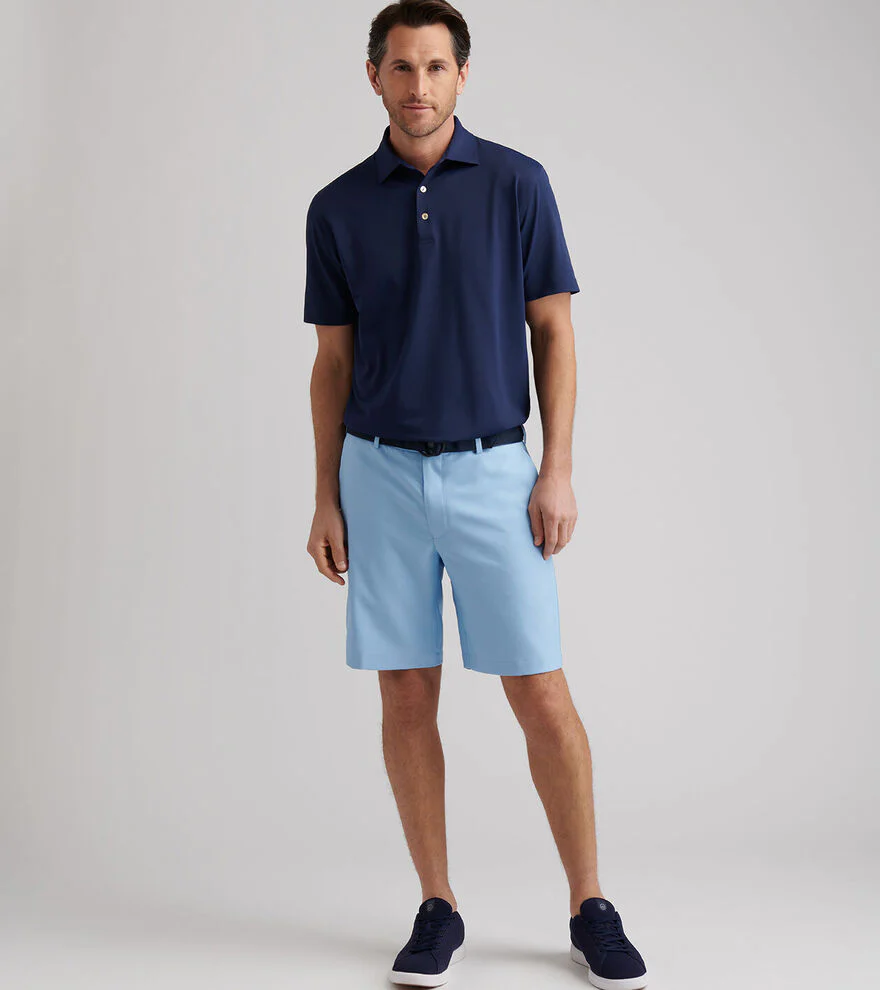 PETER MILLAR Salem Performance Shorts - Men's Classic Fit - Cottage Blue - Image 2