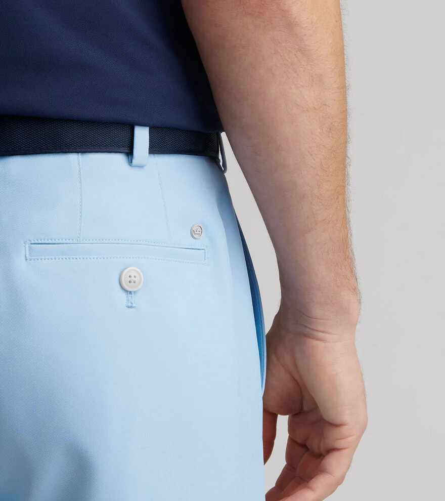 PETER MILLAR Salem Performance Shorts - Men's Classic Fit - Cottage Blue - Image 3
