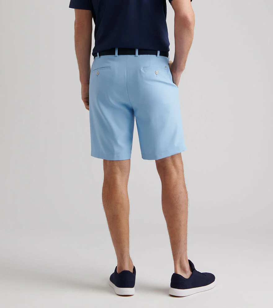 PETER MILLAR Salem Performance Shorts - Men's Classic Fit - Cottage Blue - Image 4
