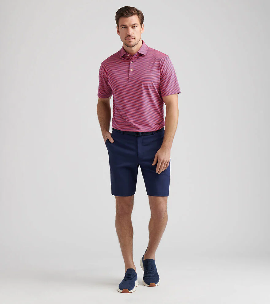PETER MILLAR Salem Performance Shorts - Men's Classic Fit - Navy - Image 2