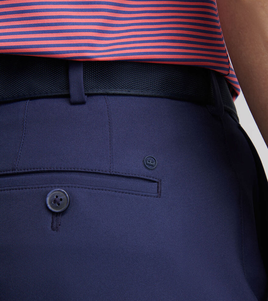 PETER MILLAR Salem Performance Shorts - Men's Classic Fit - Navy - Image 3