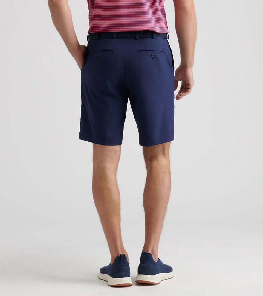 PETER MILLAR Salem Performance Shorts - Men's Classic Fit - Navy - Image 4