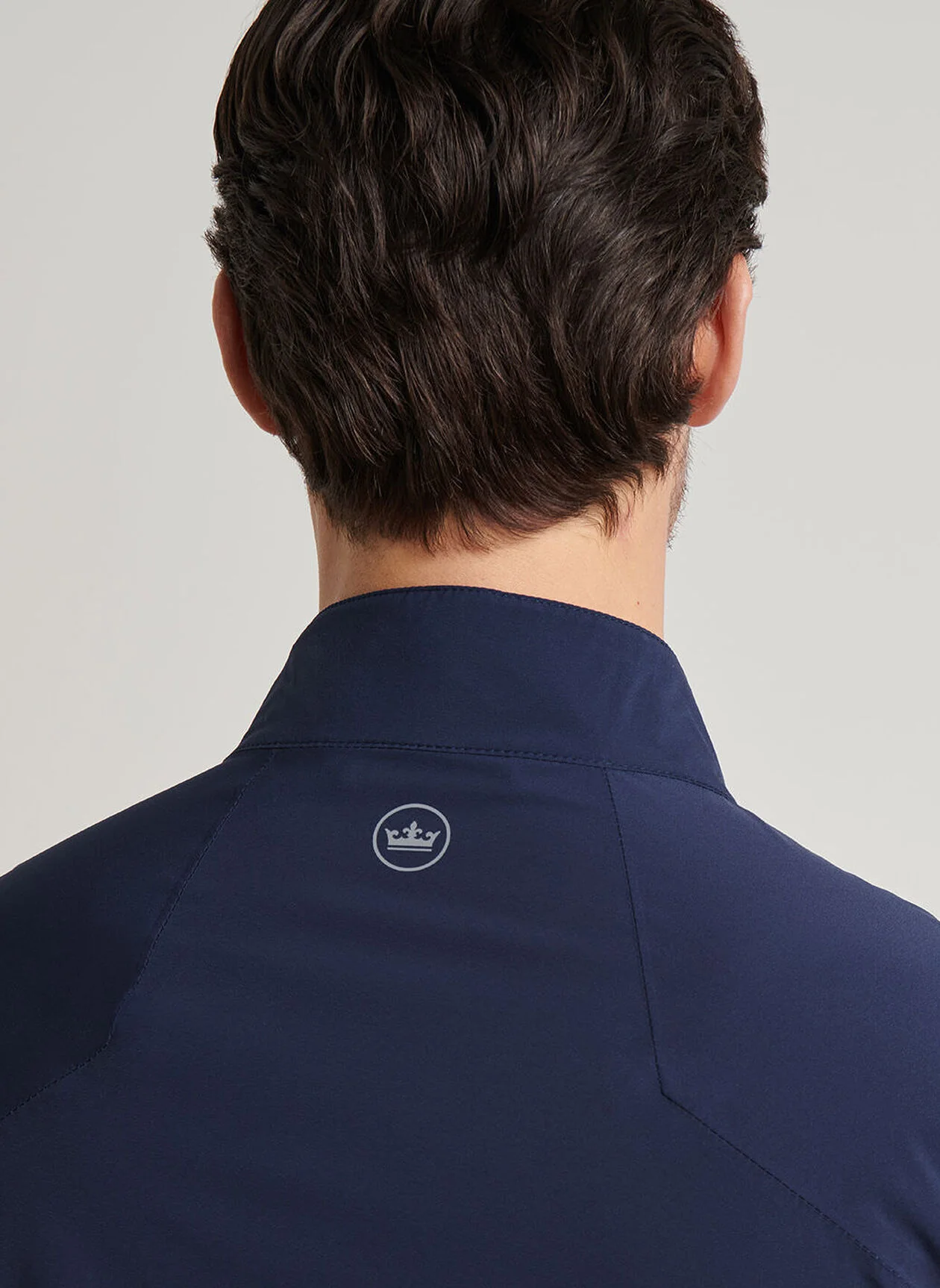PETER MILLAR Shield Half-Zip Waterproof Rain Shell – Men’s – Navy - Image 5