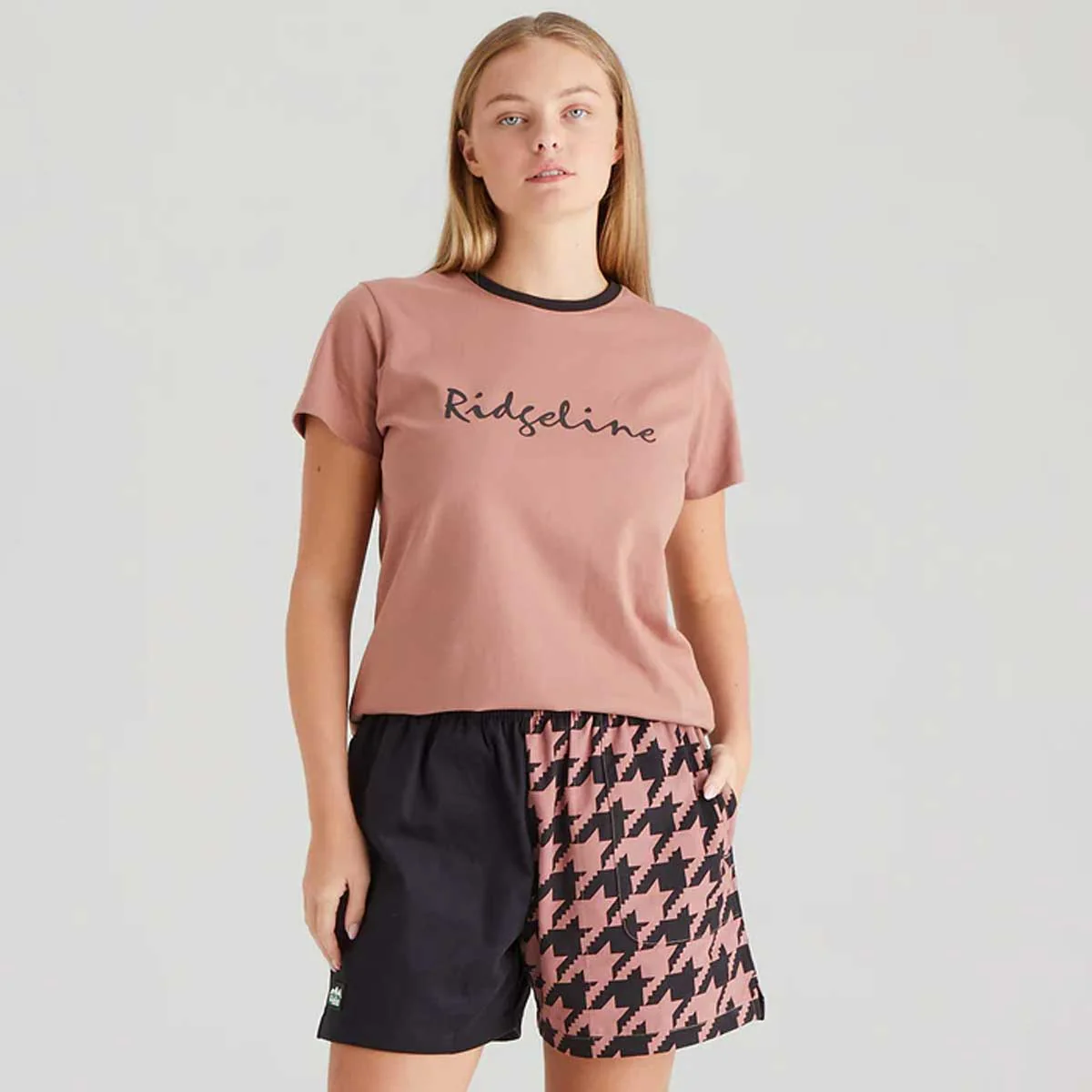 RIDGELINE Backslider Shorts - Black Print - Image 6